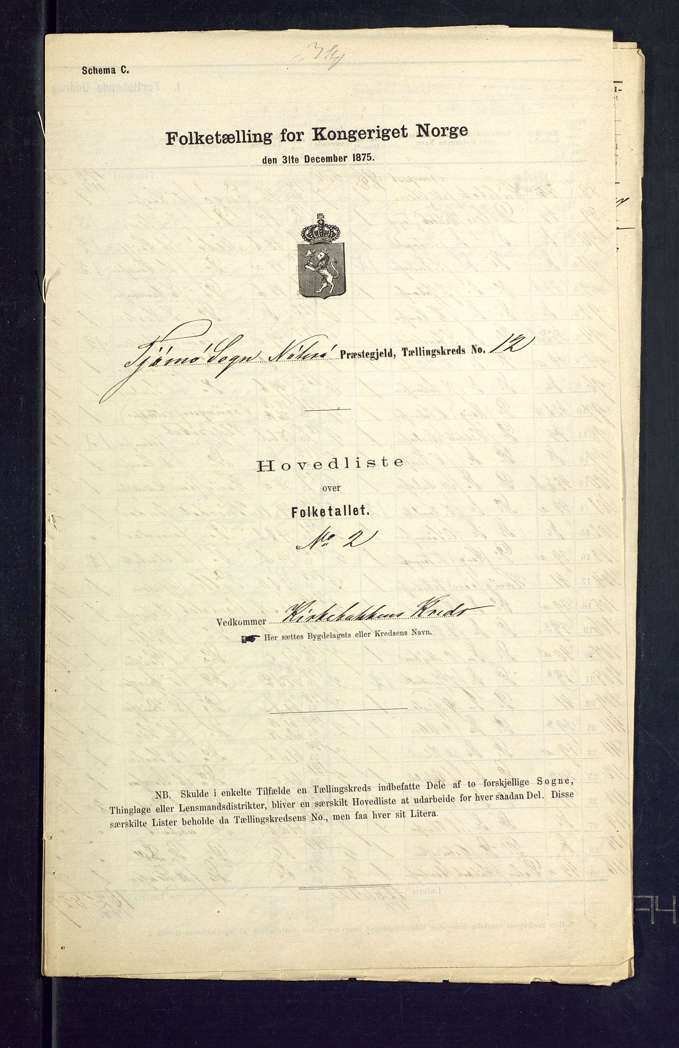 SAKO, Folketelling 1875 for 0722P Nøtterøy prestegjeld, 1875, s. 69