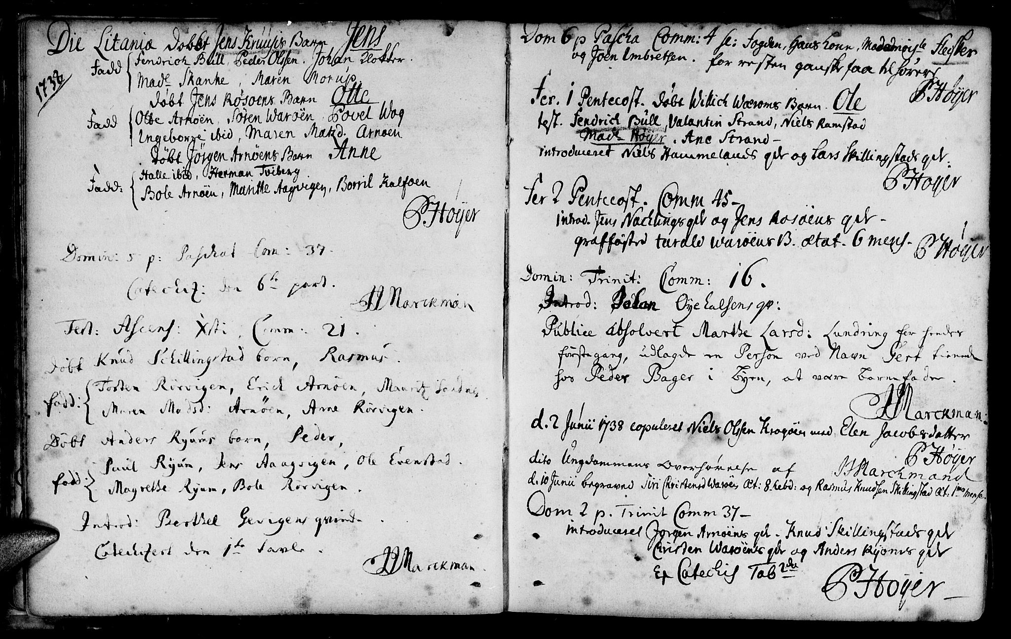 Ministerialprotokoller, klokkerbøker og fødselsregistre - Nord-Trøndelag, AV/SAT-A-1458/784/L0665: Ministerialbok nr. 784A01, 1730-1785