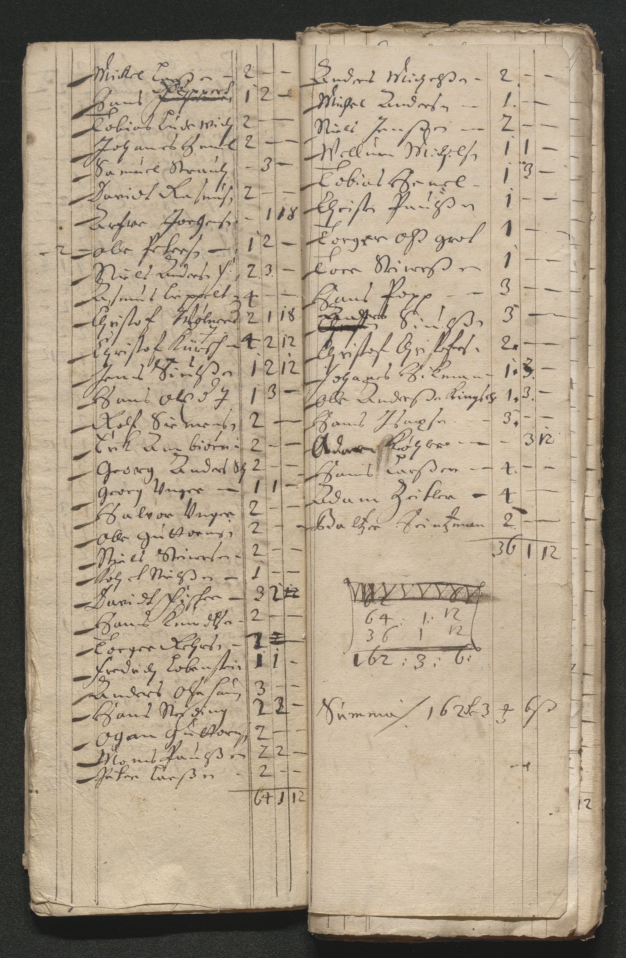 Kongsberg Sølvverk 1623-1816, SAKO/EA-3135/001/D/Dc/Dcd/L0046: Utgiftsregnskap for gruver m.m., 1679, s. 282