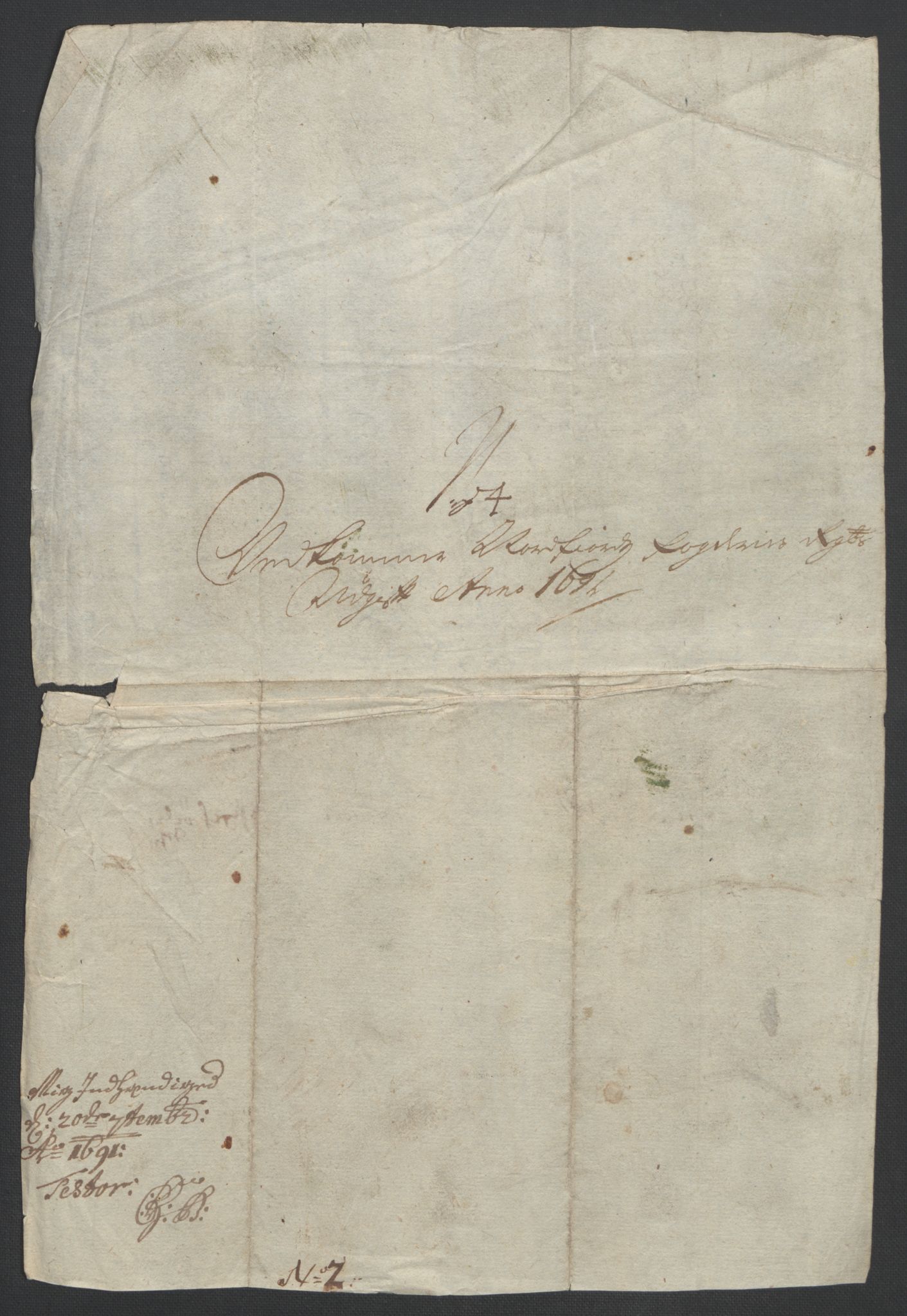 Rentekammeret inntil 1814, Reviderte regnskaper, Fogderegnskap, RA/EA-4092/R53/L3420: Fogderegnskap Sunn- og Nordfjord, 1691-1692, s. 154