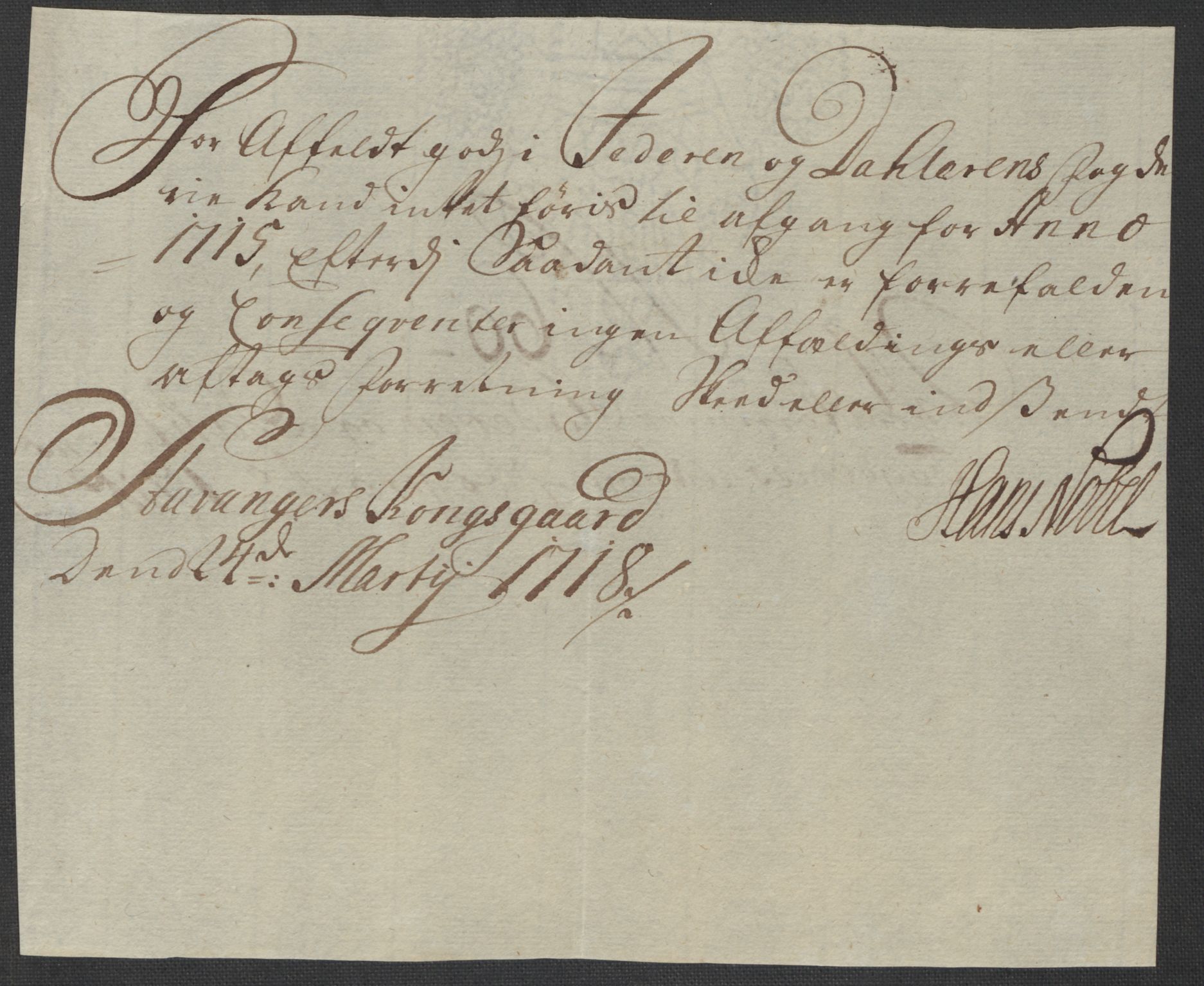 Rentekammeret inntil 1814, Reviderte regnskaper, Fogderegnskap, RA/EA-4092/R46/L2740: Fogderegnskap Jæren og Dalane, 1715-1716, s. 209