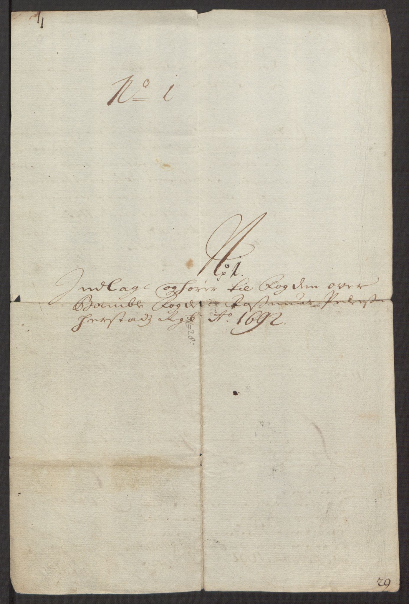 Rentekammeret inntil 1814, Reviderte regnskaper, Fogderegnskap, RA/EA-4092/R34/L2052: Fogderegnskap Bamble, 1692-1693, s. 248