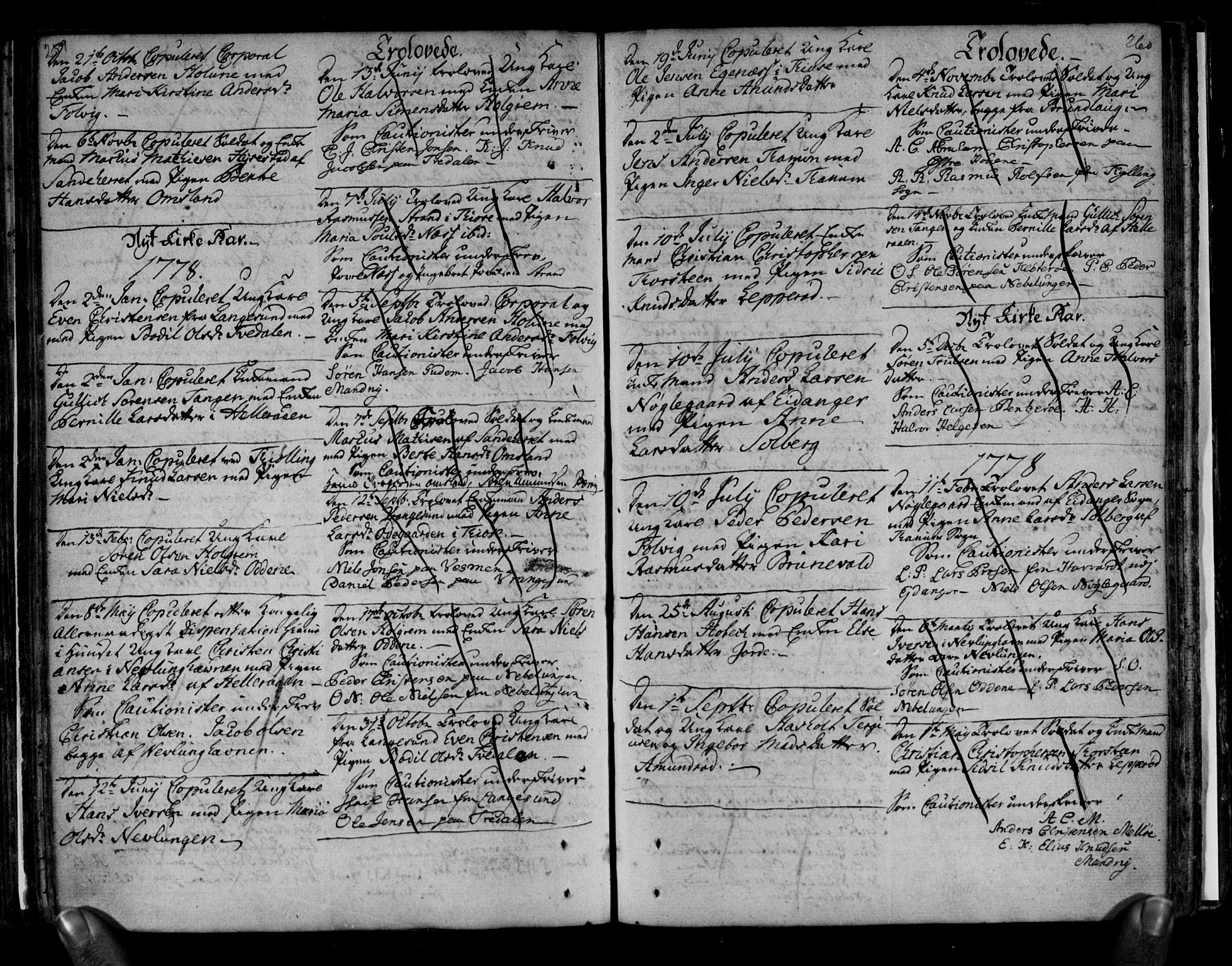 Brunlanes kirkebøker, SAKO/A-342/F/Fa/L0001: Ministerialbok nr. I 1, 1766-1801, s. 259-260