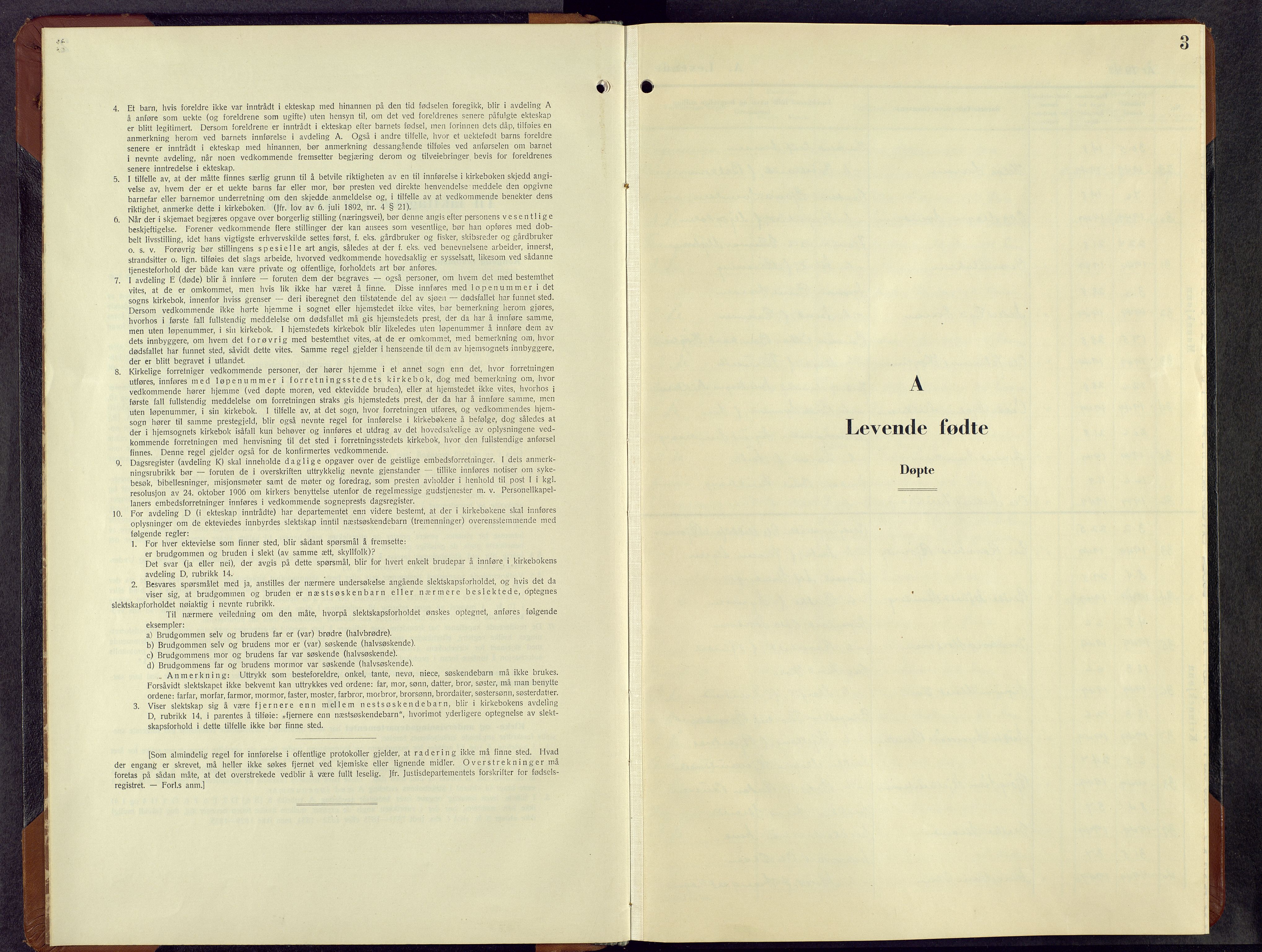 Fåberg prestekontor, AV/SAH-PREST-086/H/Ha/Hab/L0019: Klokkerbok nr. 19, 1949-1968, s. 3
