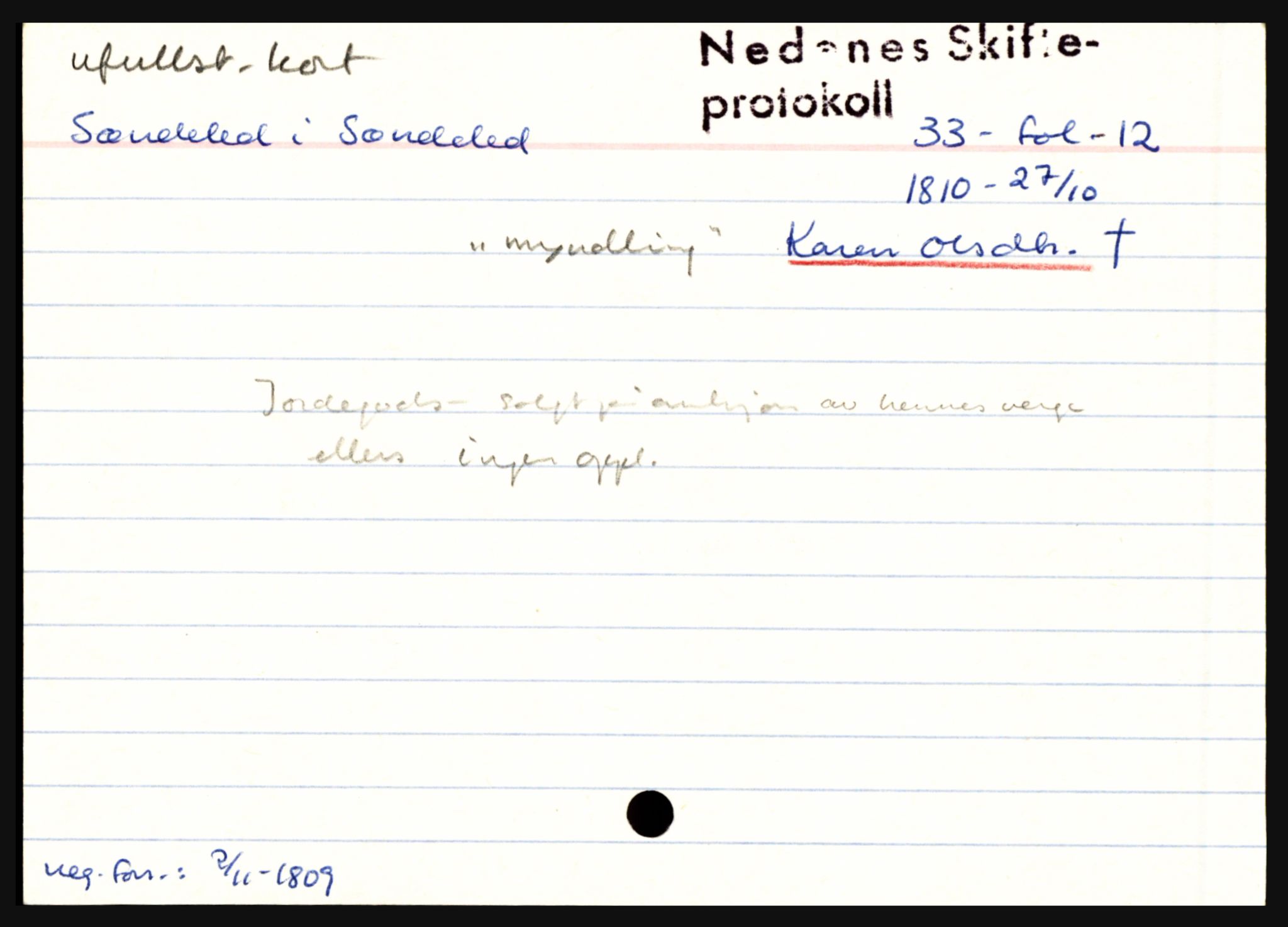 Nedenes sorenskriveri før 1824, AV/SAK-1221-0007/H, s. 29719