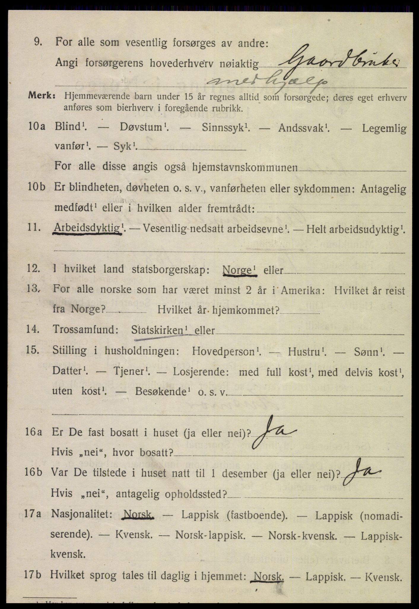 SAT, Folketelling 1920 for 1837 Meløy herred, 1920, s. 10054