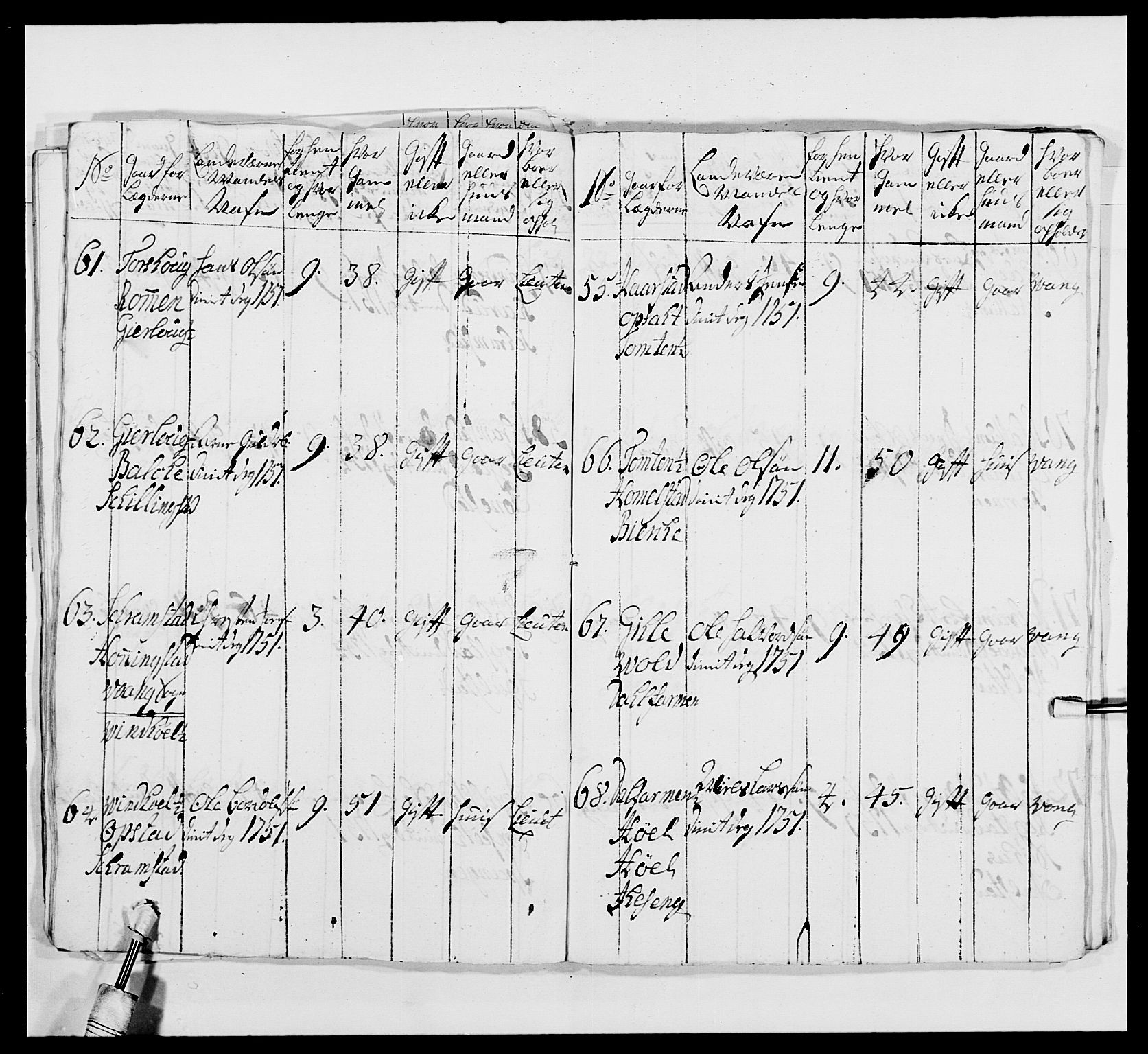 Kommanderende general (KG I) med Det norske krigsdirektorium, AV/RA-EA-5419/E/Ea/L0479b: 3. Sønnafjelske dragonregiment, 1761-1763, s. 333