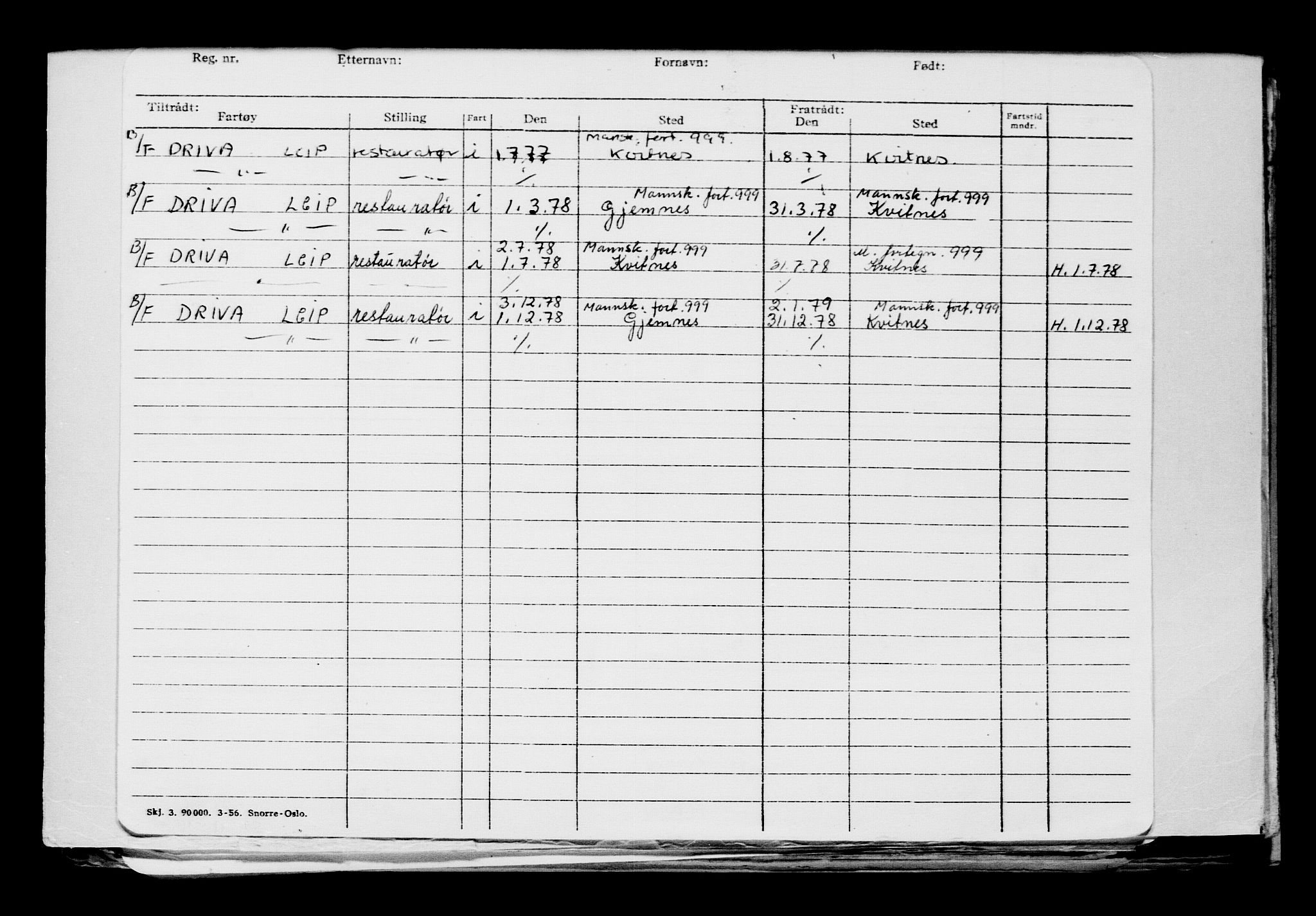 Direktoratet for sjømenn, AV/RA-S-3545/G/Gb/L0166: Hovedkort, 1919, s. 245