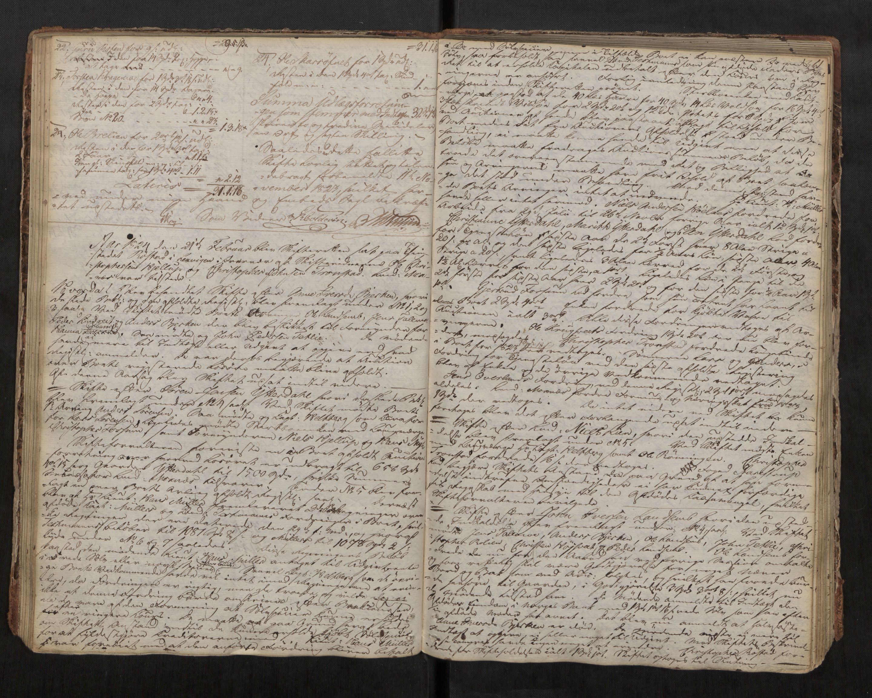 Stjør- og Verdal sorenskriveri, AV/SAT-A-4167/1/3/3A/L0032: Skifteprotokoll 27, 1818-1836, s. 61