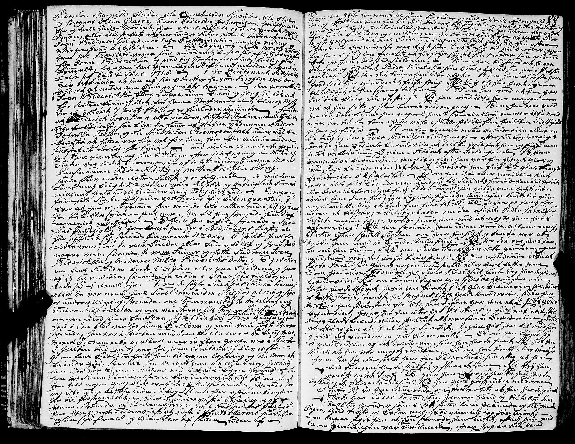 Inderøy sorenskriveri, SAT/A-4147/1/1/1A/L0010: Tingbok, 1761-1772, s. 87b-88a