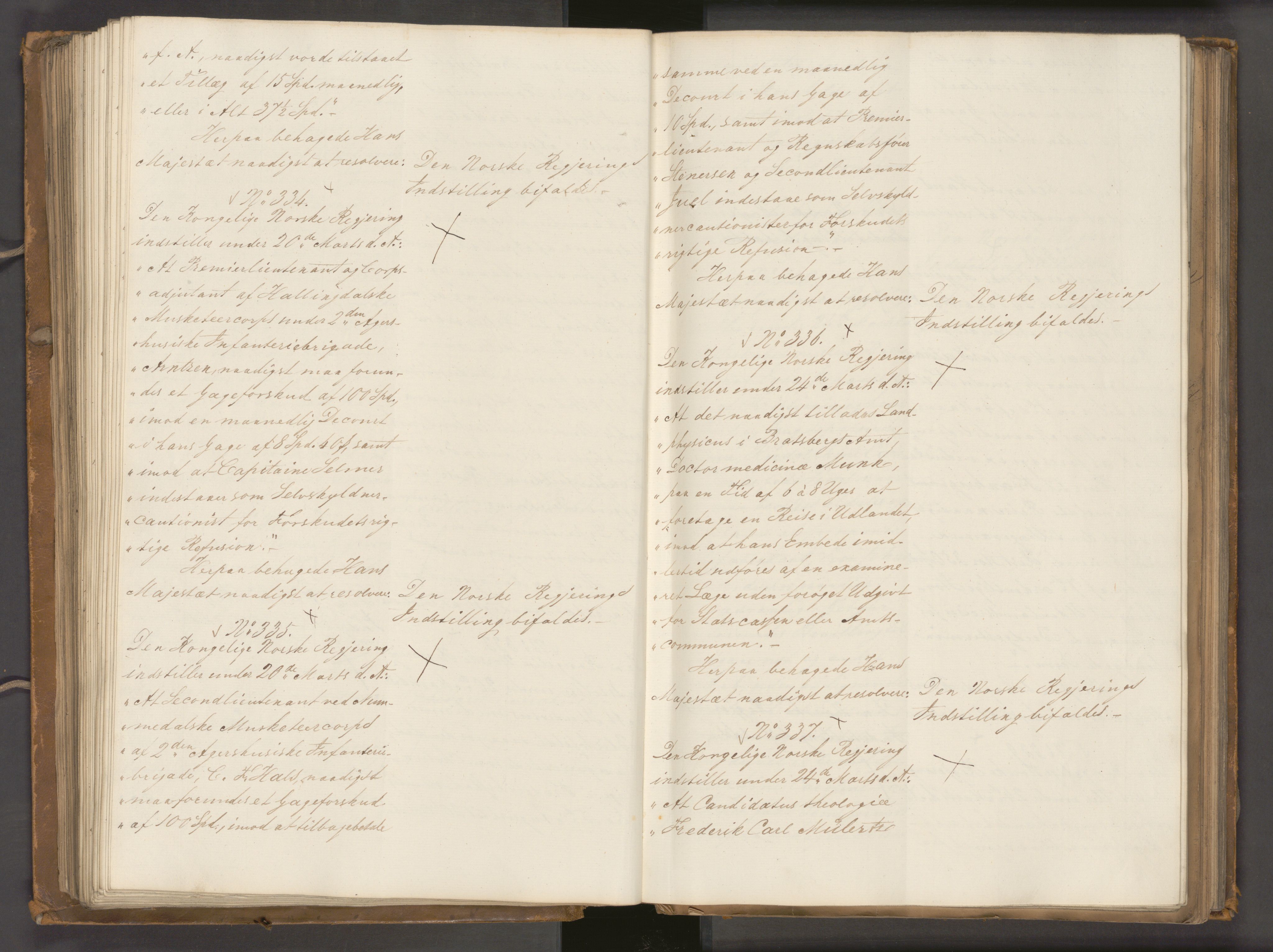 Statsrådssekretariatet, AV/RA-S-1001/A/Ab/L0040: Kgl. res. nr. 1-568, 1. halvår, 1835