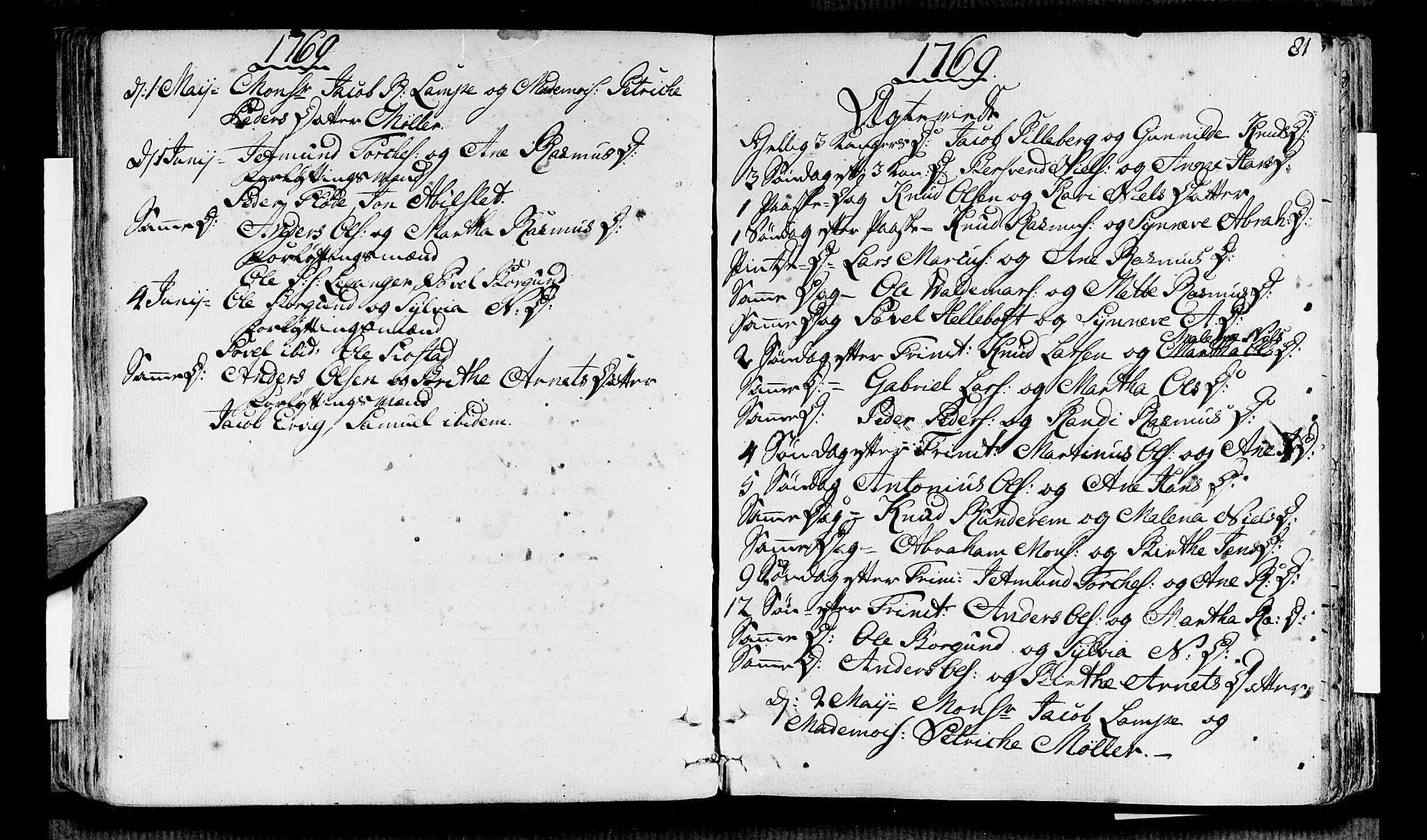 Selje sokneprestembete, SAB/A-99938/H/Ha/Haa/Haaa: Ministerialbok nr. A 5, 1760-1782, s. 81