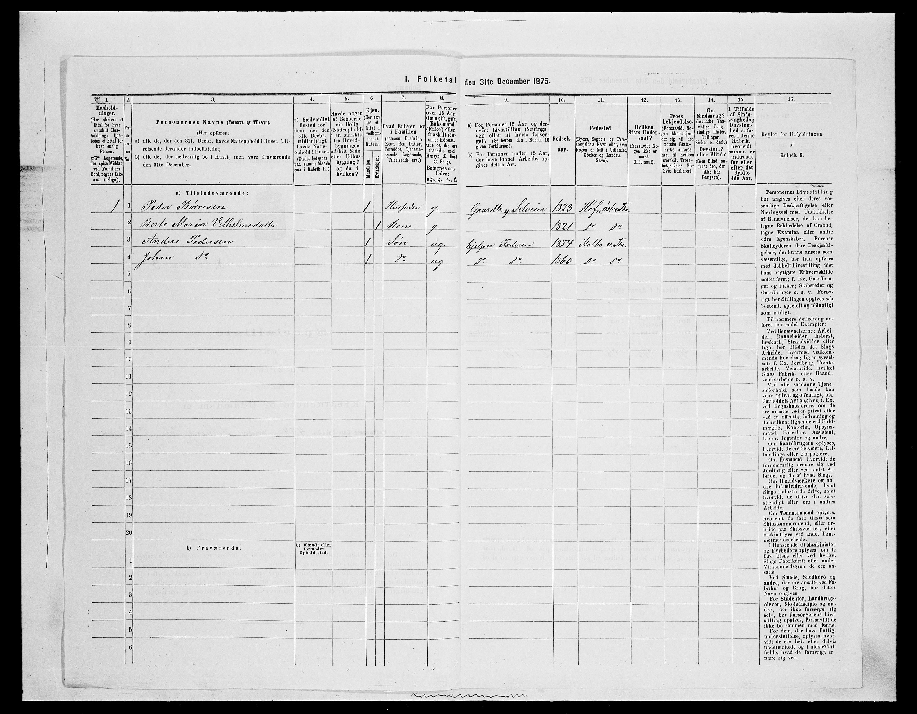 SAH, Folketelling 1875 for 0529P Vestre Toten prestegjeld, 1875, s. 1520