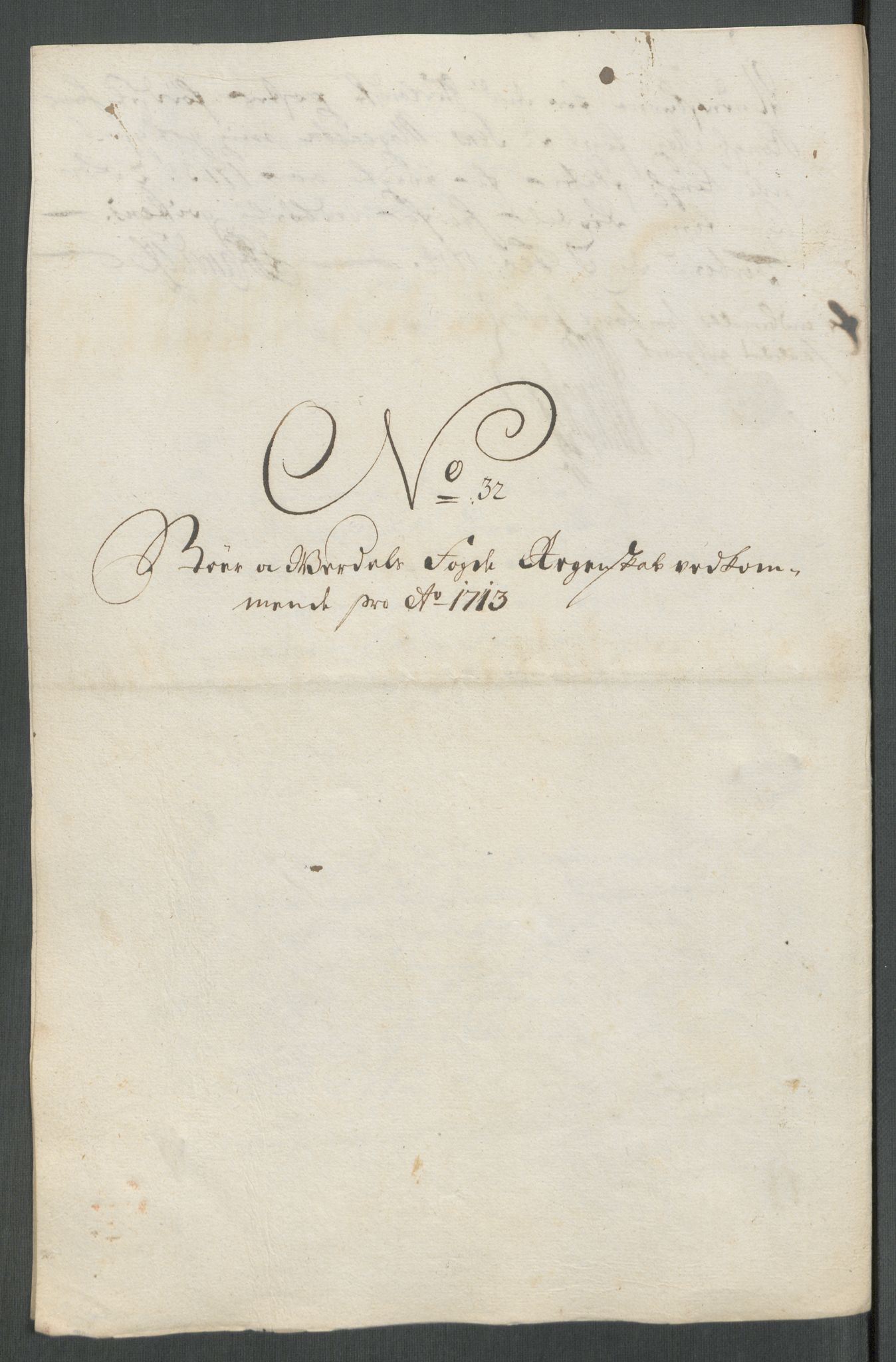 Rentekammeret inntil 1814, Reviderte regnskaper, Fogderegnskap, AV/RA-EA-4092/R62/L4203: Fogderegnskap Stjørdal og Verdal, 1713, s. 270