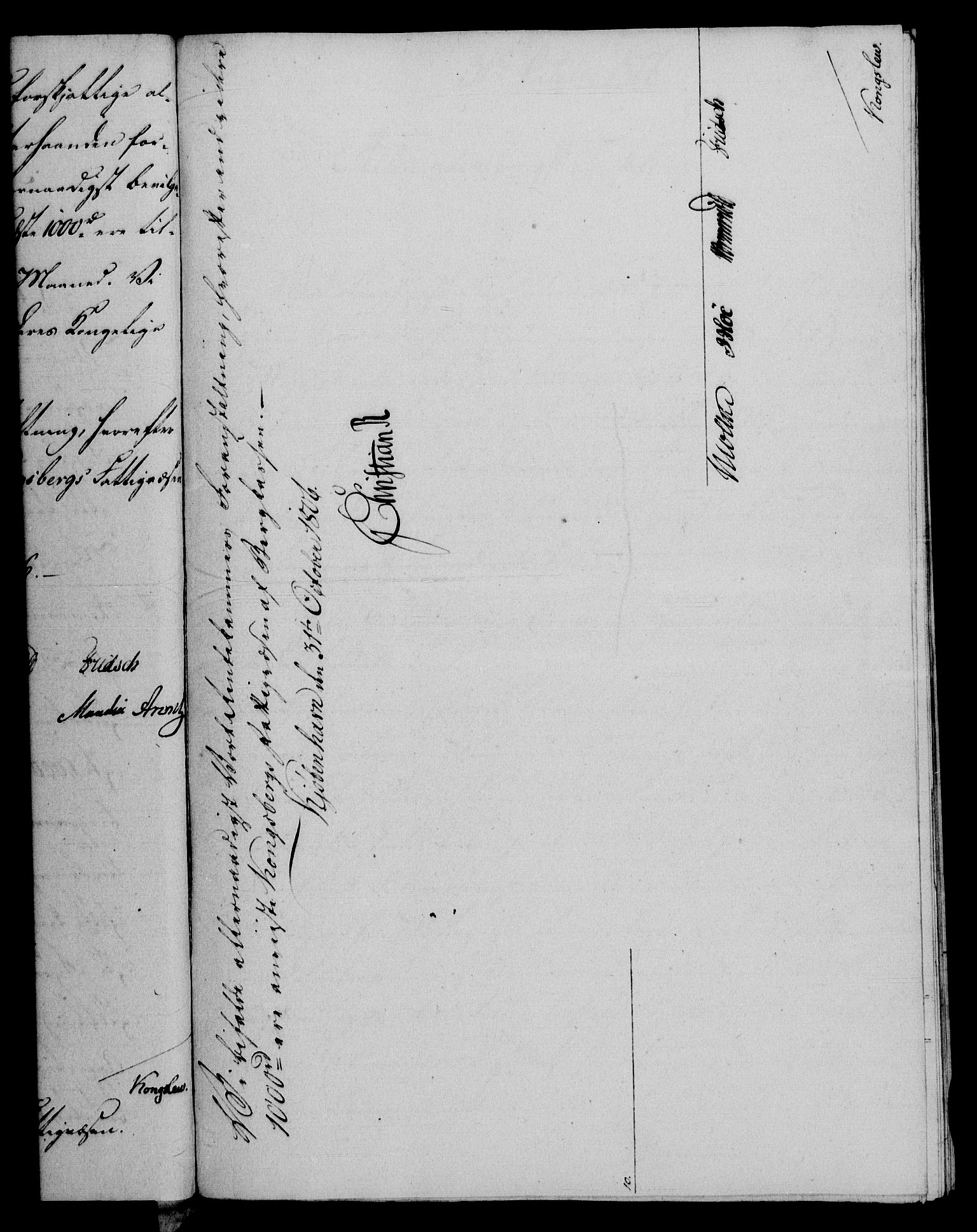 Rentekammeret, Renteskriverkontorene, AV/RA-EA-3115/M/Mf/Mfb/L0007: Relasjons- og resolusjonsprotokoll med register (merket RK 54.13), 1805-1806