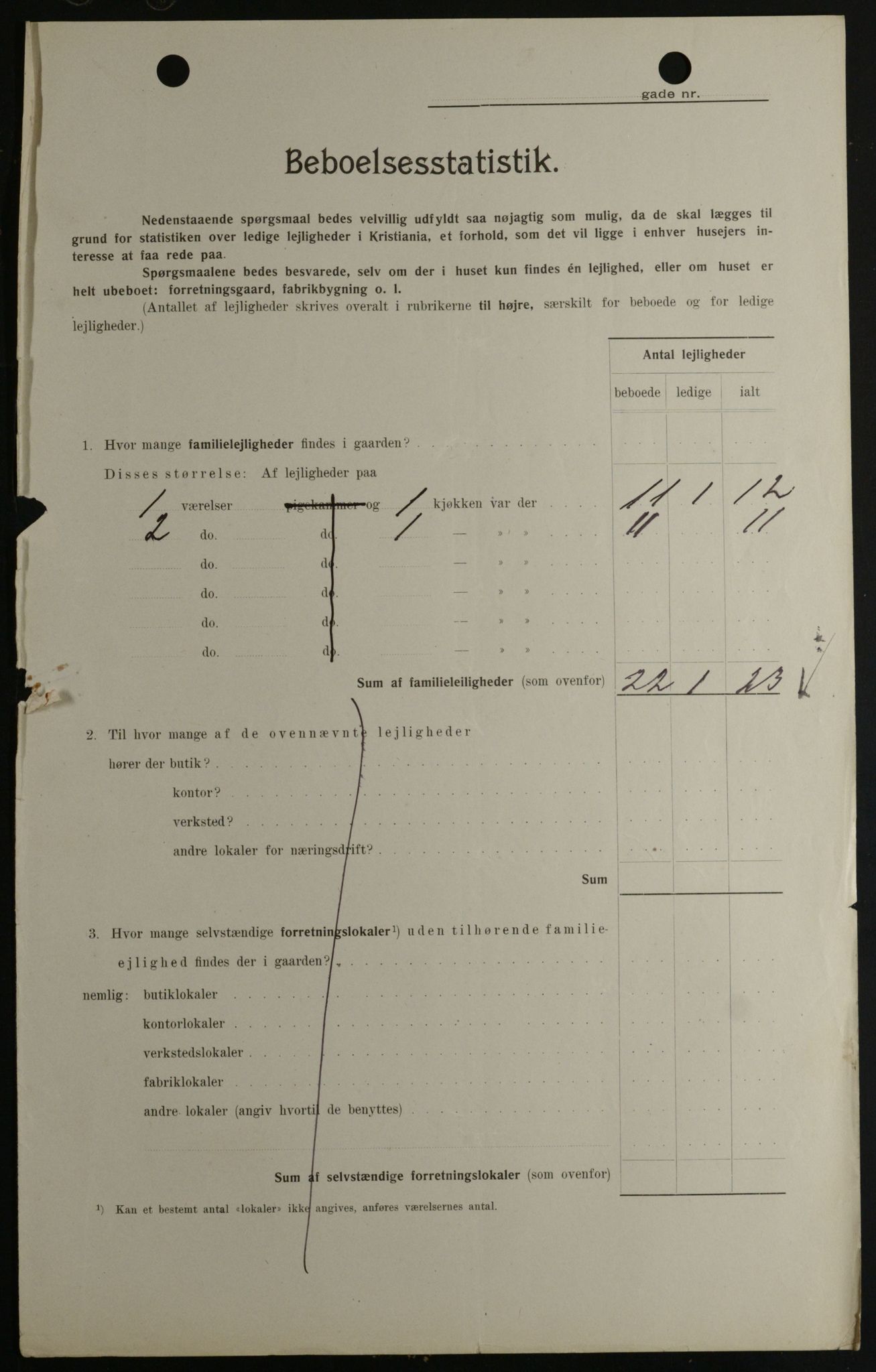 OBA, Kommunal folketelling 1.2.1908 for Kristiania kjøpstad, 1908, s. 96686