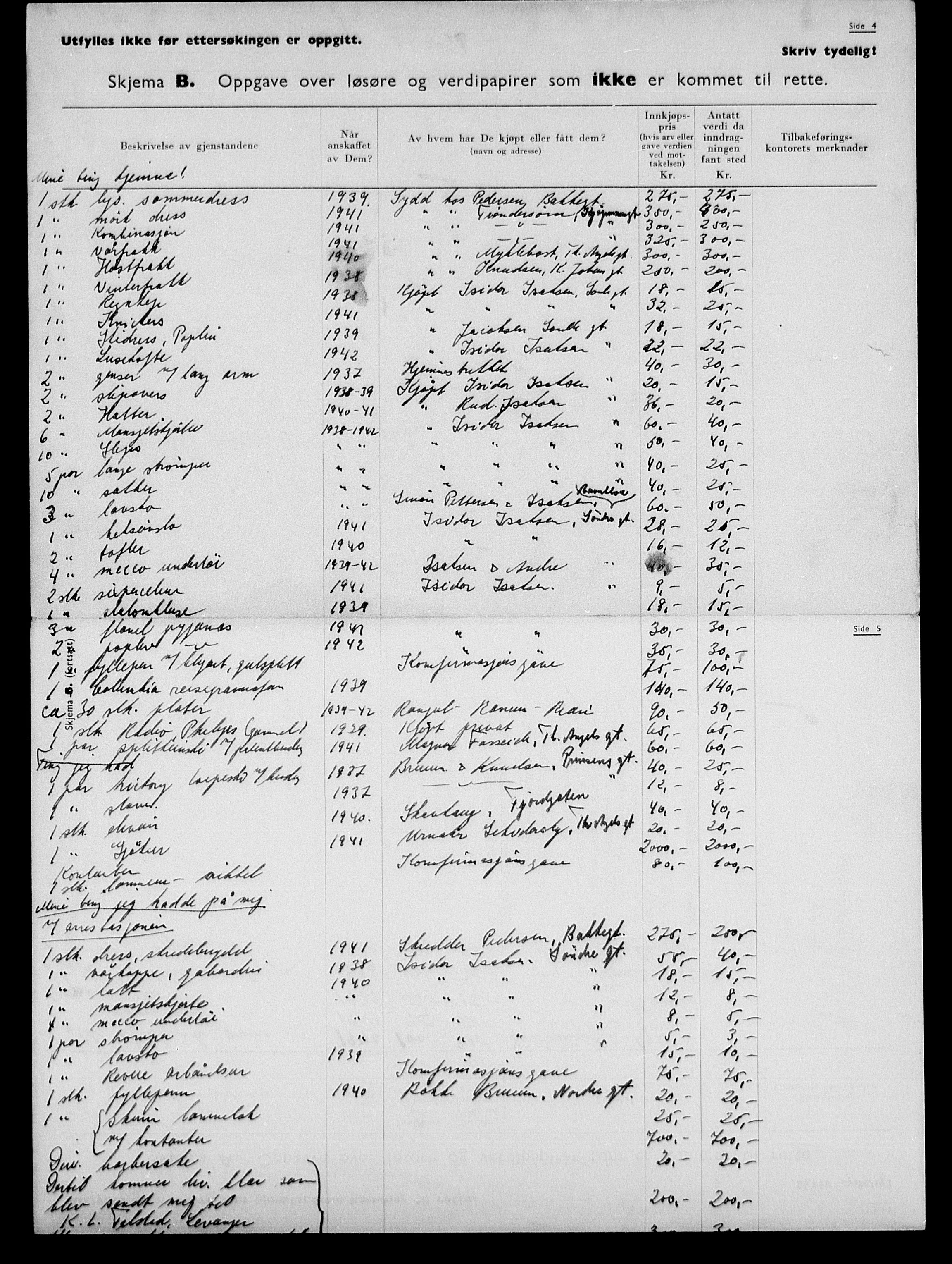 Justisdepartementet, Tilbakeføringskontoret for inndratte formuer, AV/RA-S-1564/H/Hc/Hca/L0896: --, 1945-1947, s. 203