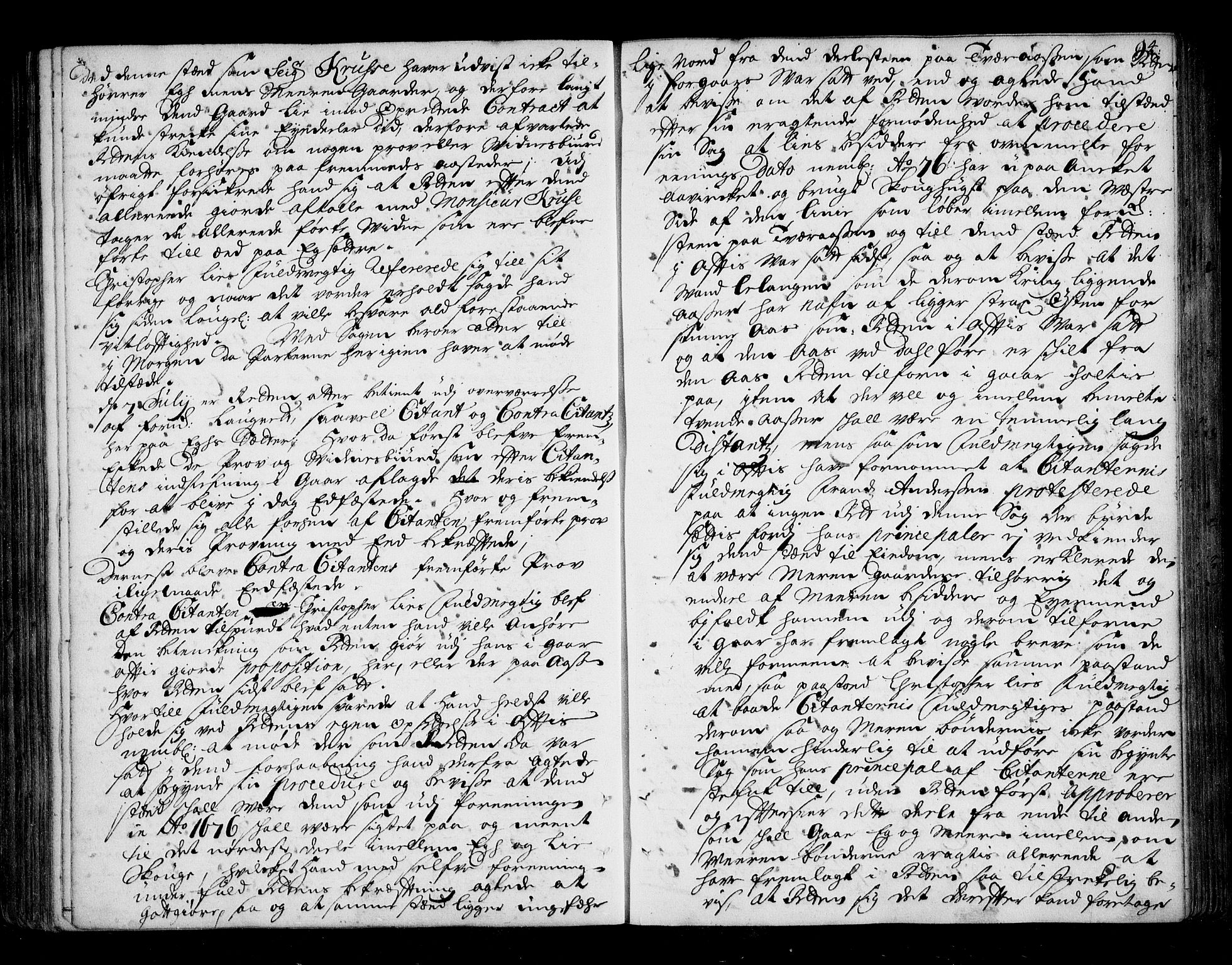 Lier, Røyken og Hurum sorenskriveri, AV/SAKO-A-89/F/Fa/L0039: Tingbok, 1701-1704, s. 94