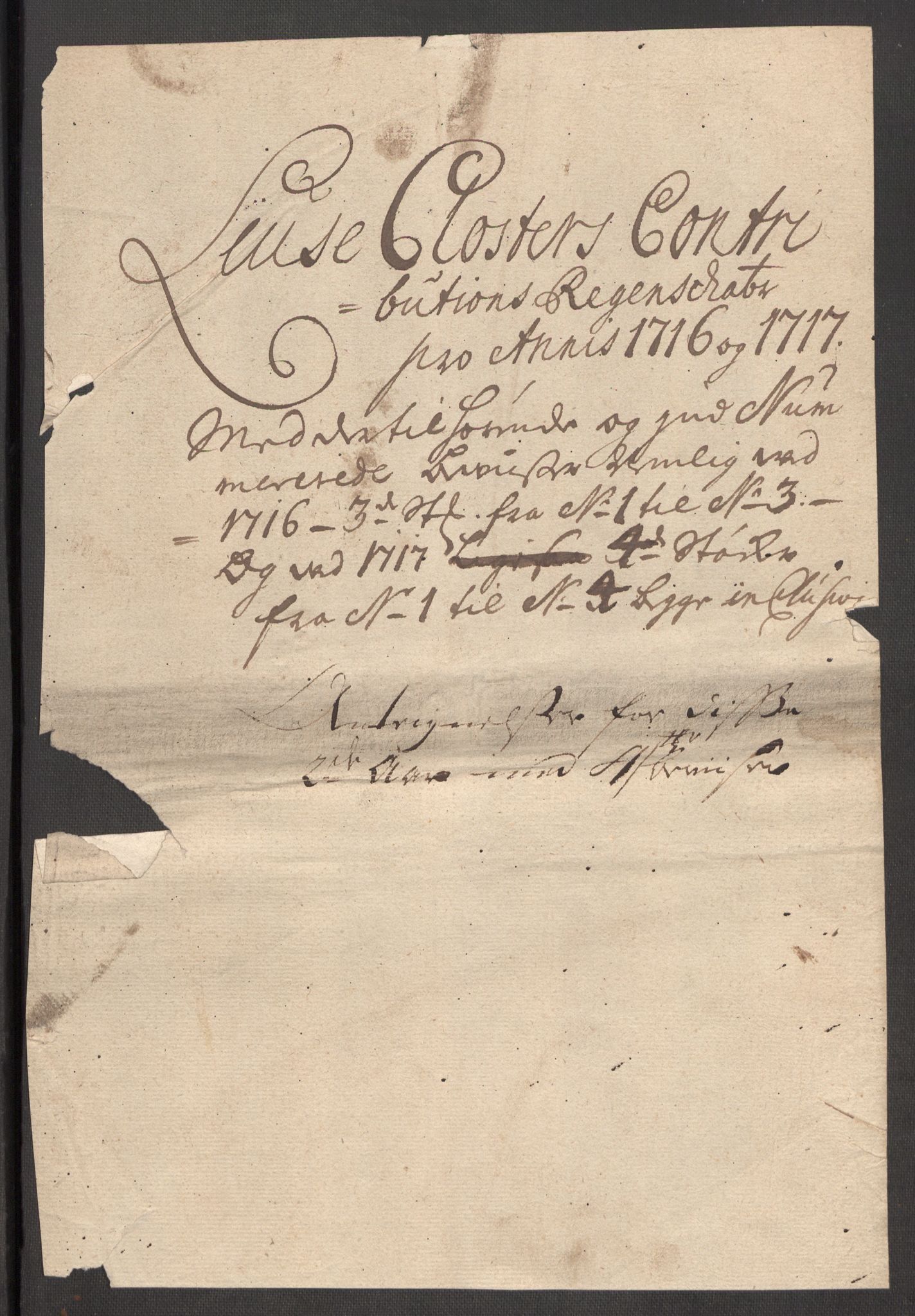 Rentekammeret inntil 1814, Reviderte regnskaper, Fogderegnskap, RA/EA-4092/R50/L3160: Fogderegnskap Lyse kloster, 1710-1719, s. 368