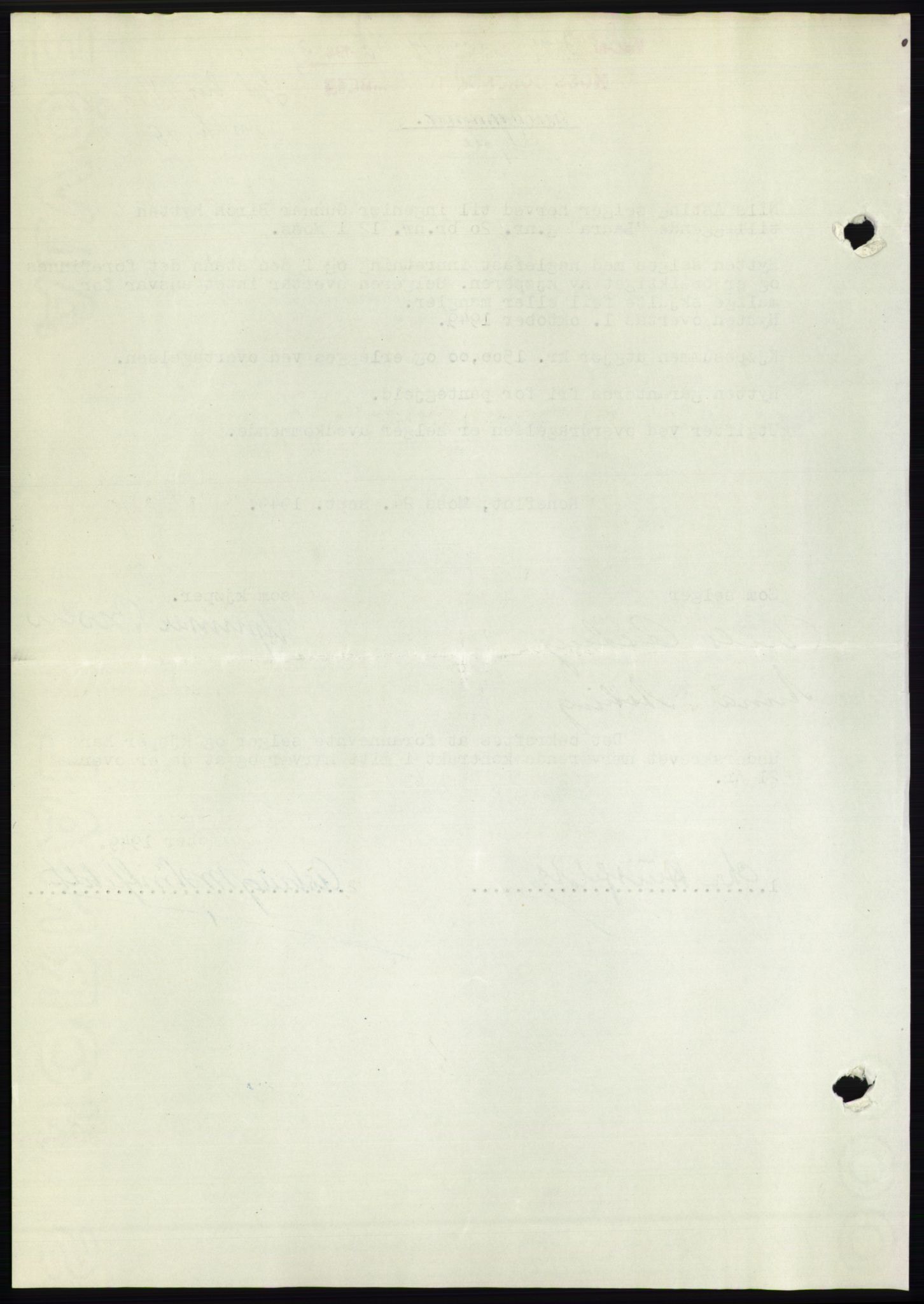 Moss sorenskriveri, SAO/A-10168: Pantebok nr. B23, 1949-1950, Dagboknr: 3174/1949