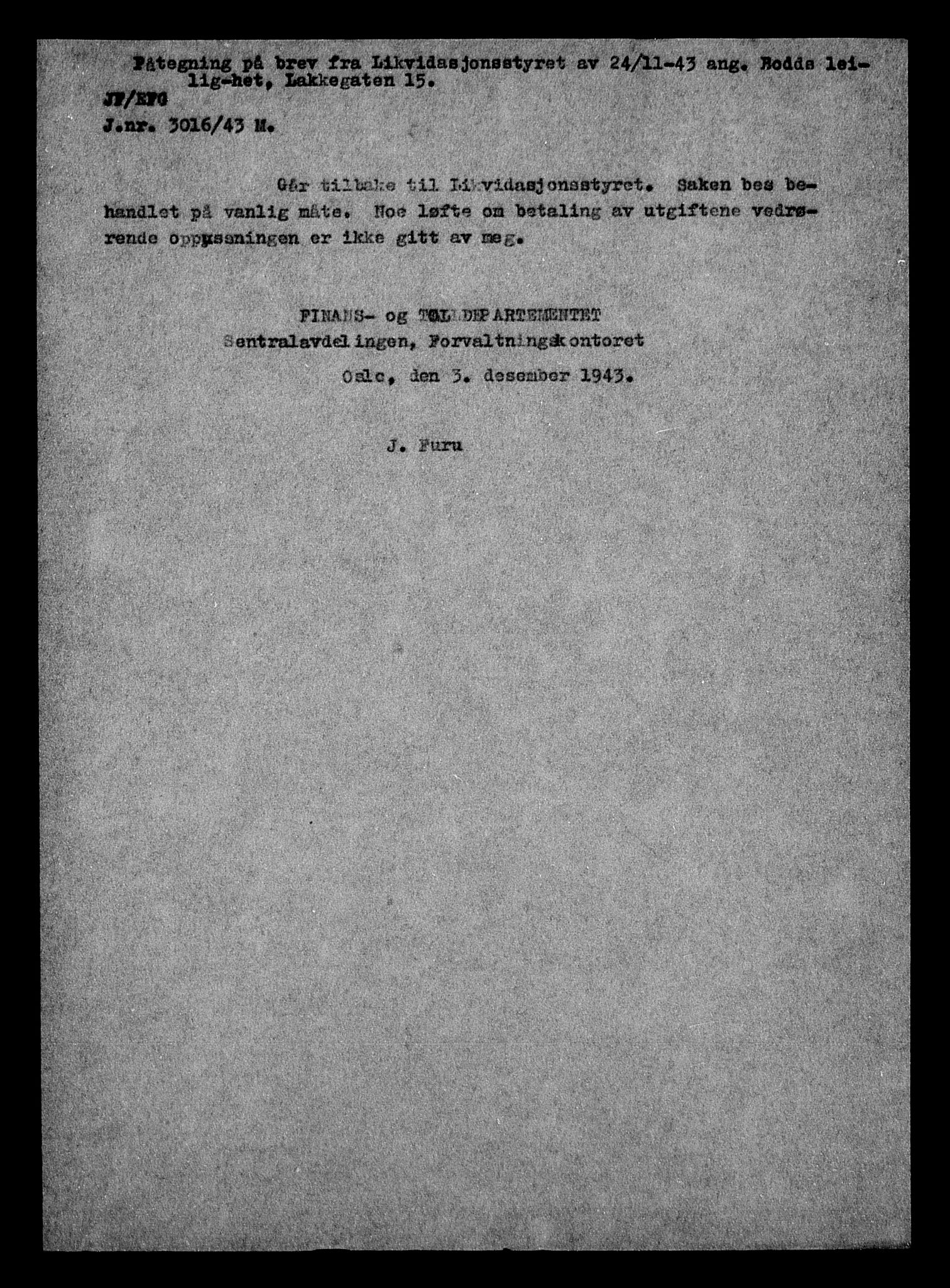 Justisdepartementet, Tilbakeføringskontoret for inndratte formuer, AV/RA-S-1564/H/Hc/Hcc/L0927: --, 1945-1947, s. 17