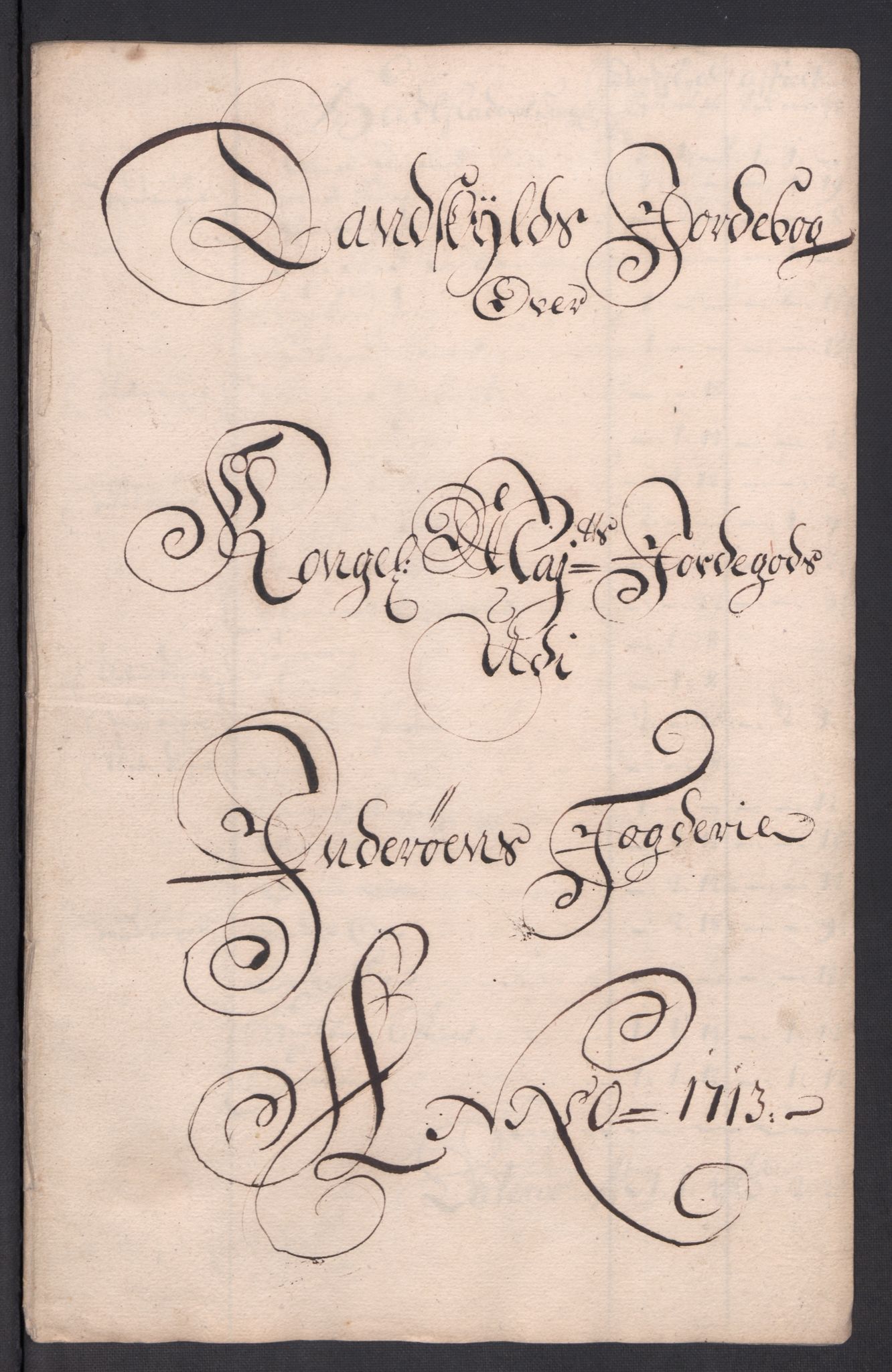 Rentekammeret inntil 1814, Reviderte regnskaper, Fogderegnskap, RA/EA-4092/R63/L4321: Fogderegnskap Inderøy, 1713, s. 282