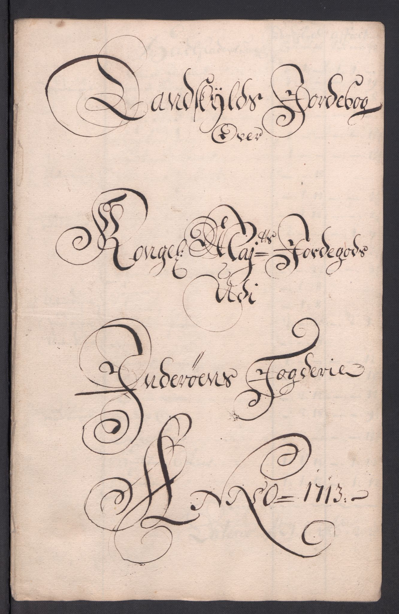 Rentekammeret inntil 1814, Reviderte regnskaper, Fogderegnskap, AV/RA-EA-4092/R63/L4321: Fogderegnskap Inderøy, 1713, s. 282
