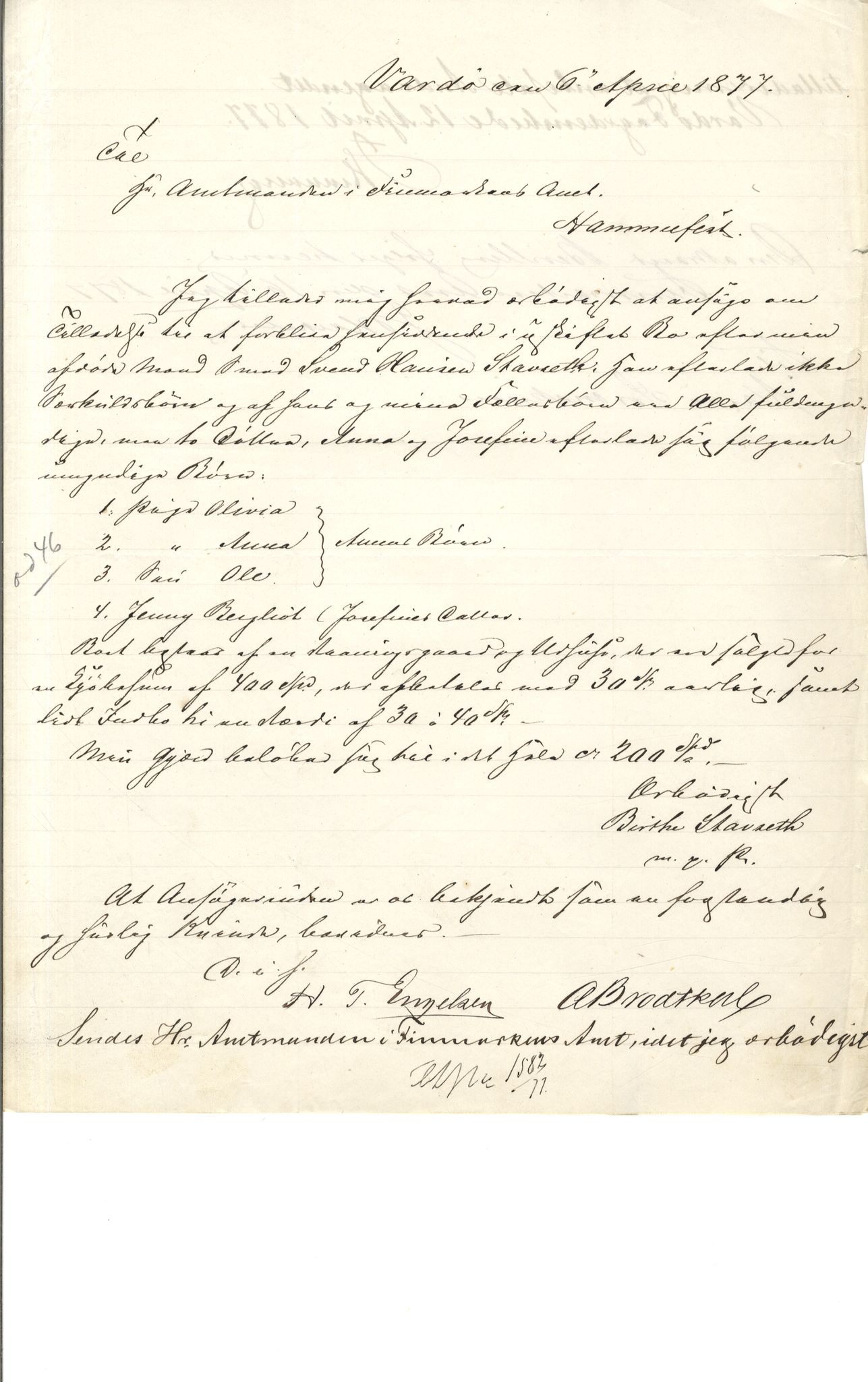 Brodtkorb handel A/S, VAMU/A-0001/Q/Qb/L0001: Skjøter og grunnbrev i Vardø by, 1822-1943, s. 274