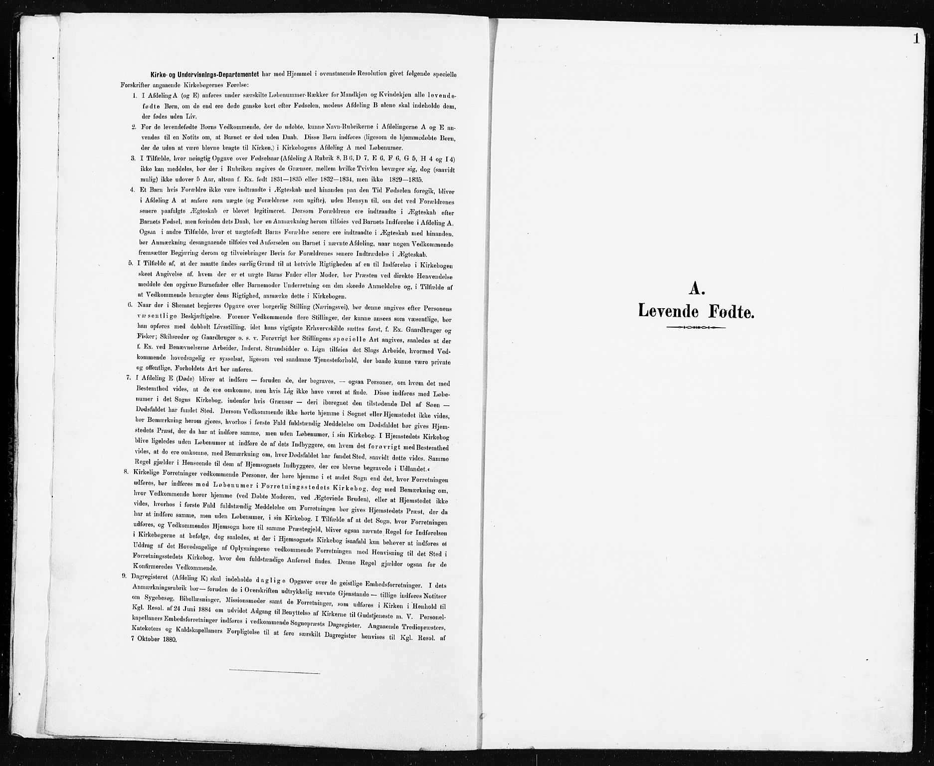 Borre kirkebøker, SAKO/A-338/G/Ga/L0004: Klokkerbok nr. I 4, 1892-1913, s. 1