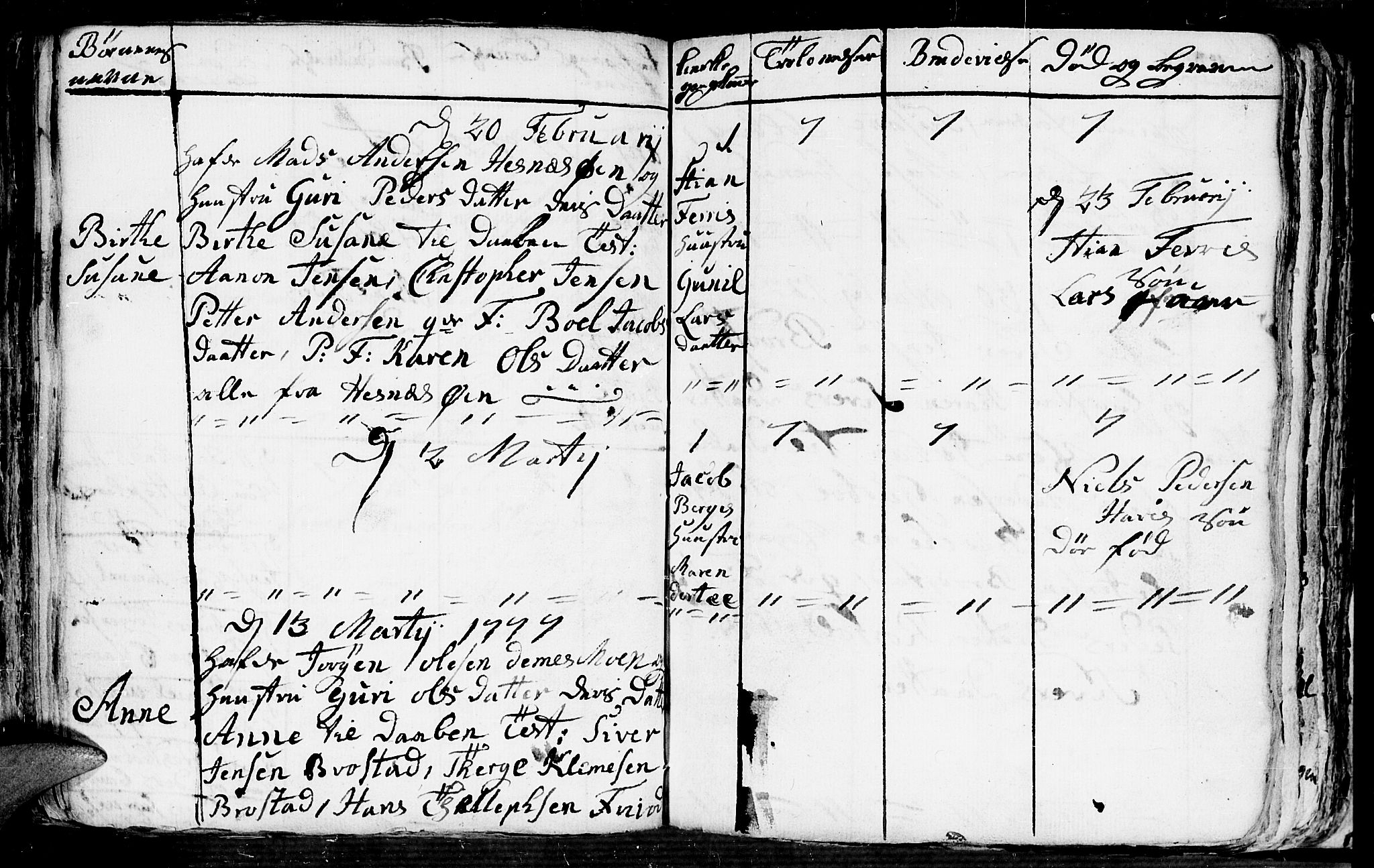 Fjære sokneprestkontor, AV/SAK-1111-0011/F/Fb/L0004: Klokkerbok nr. B 4, 1766-1785, s. 136b-137a