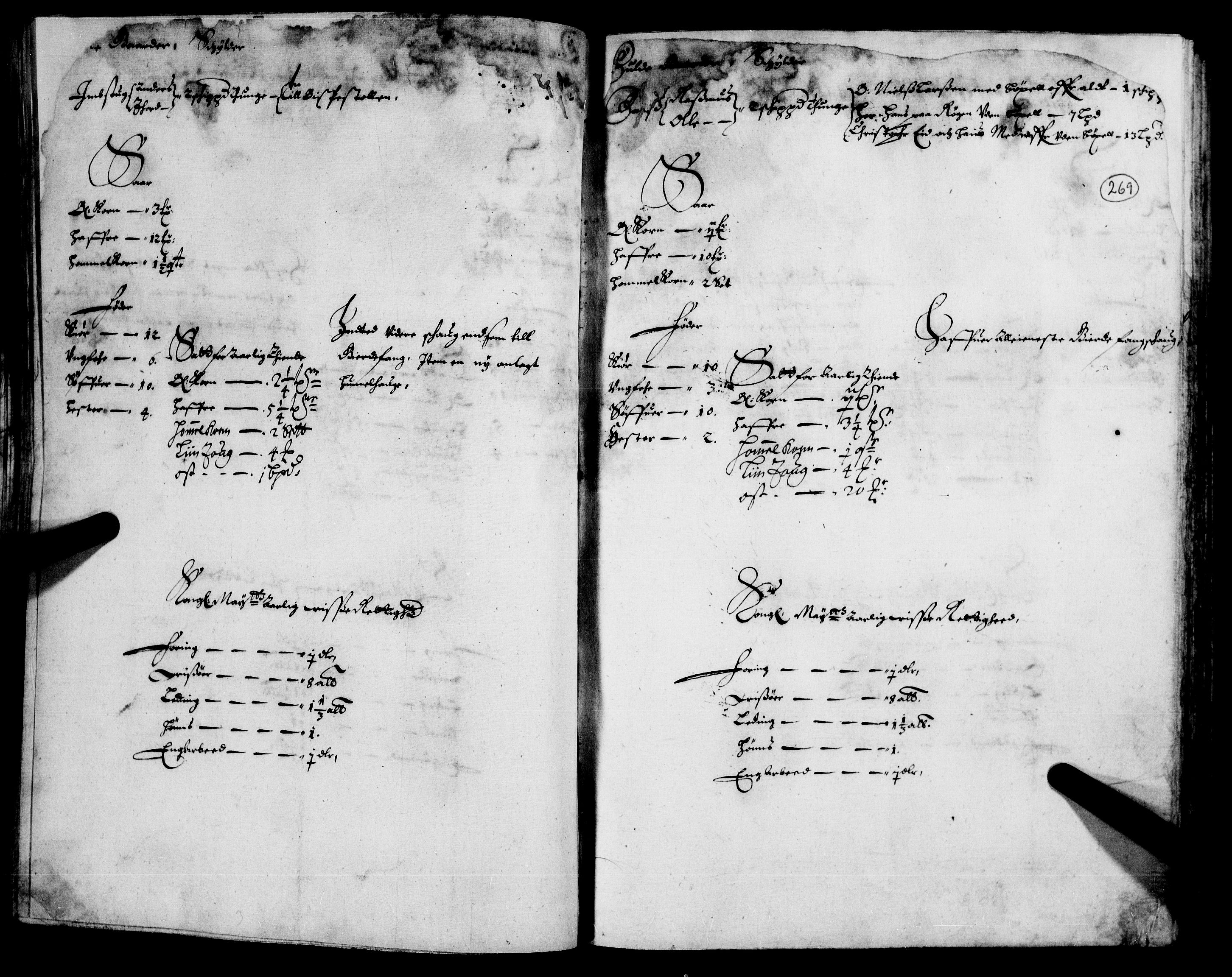 Rentekammeret inntil 1814, Realistisk ordnet avdeling, AV/RA-EA-4070/N/Nb/Nba/L0008: Nedre Romerike fogderi, 2. del, 1666, s. 268b-269a