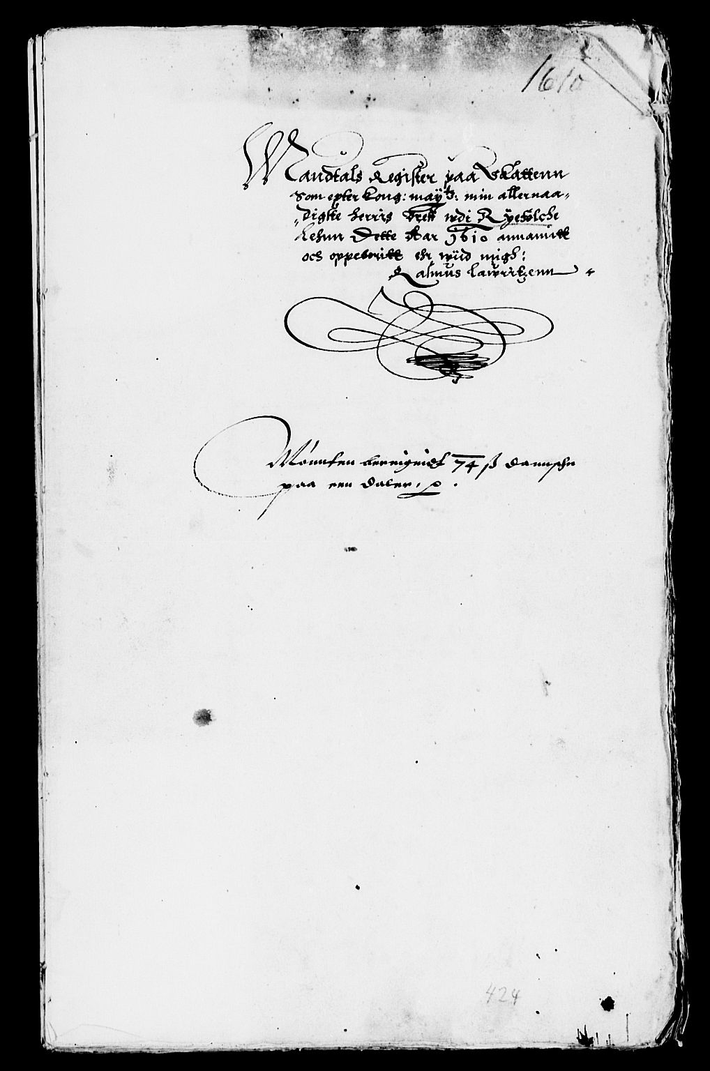 Rentekammeret inntil 1814, Reviderte regnskaper, Lensregnskaper, AV/RA-EA-5023/R/Rb/Rbs/L0003: Stavanger len, 1610-1613