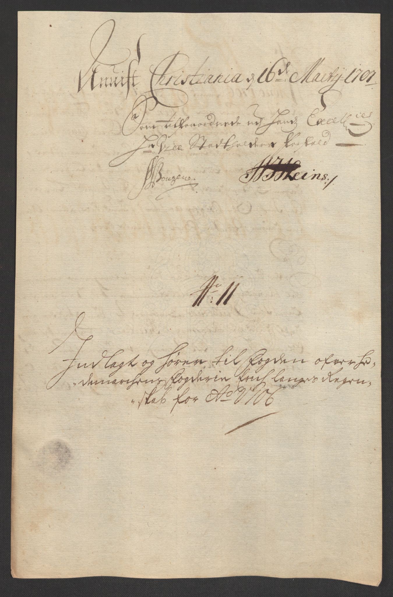 Rentekammeret inntil 1814, Reviderte regnskaper, Fogderegnskap, RA/EA-4092/R16/L1043: Fogderegnskap Hedmark, 1706-1707, s. 264