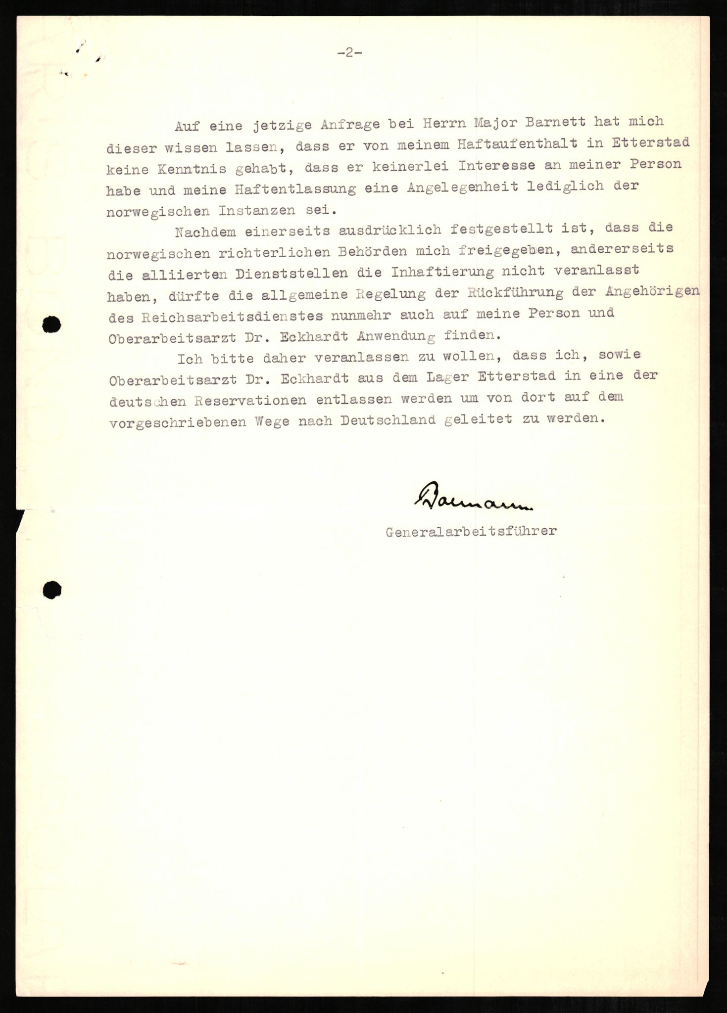 Forsvaret, Forsvarets overkommando II, RA/RAFA-3915/D/Db/L0004: CI Questionaires. Tyske okkupasjonsstyrker i Norge. Tyskere., 1945-1946, s. 14