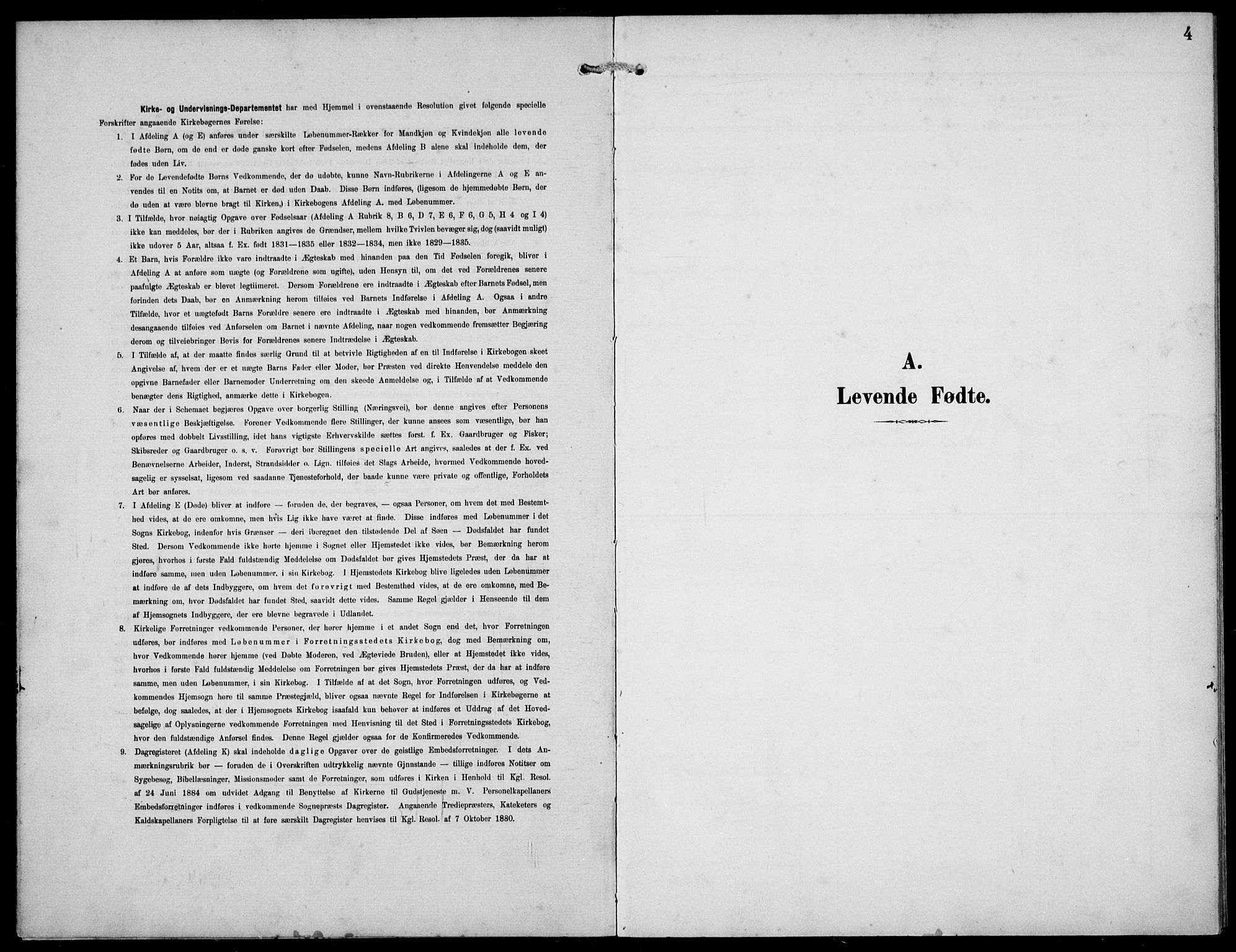 Finnøy sokneprestkontor, AV/SAST-A-101825/H/Ha/Hab/L0006: Klokkerbok nr. B 6, 1900-1934, s. 4