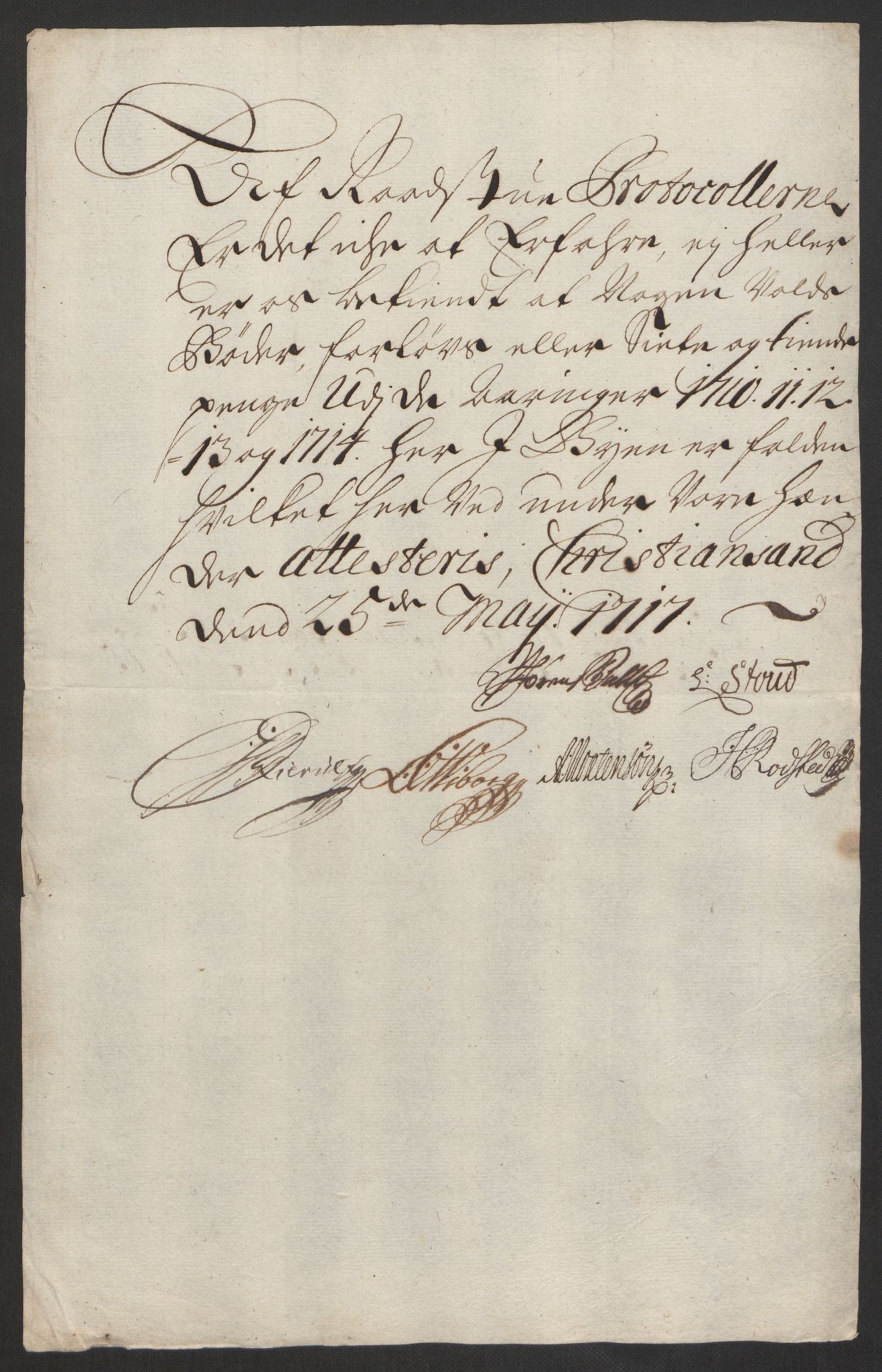 Rentekammeret inntil 1814, Reviderte regnskaper, Byregnskaper, AV/RA-EA-4066/R/Rm/L0285: [M18] Sikt og sakefall, 1681-1718, s. 424