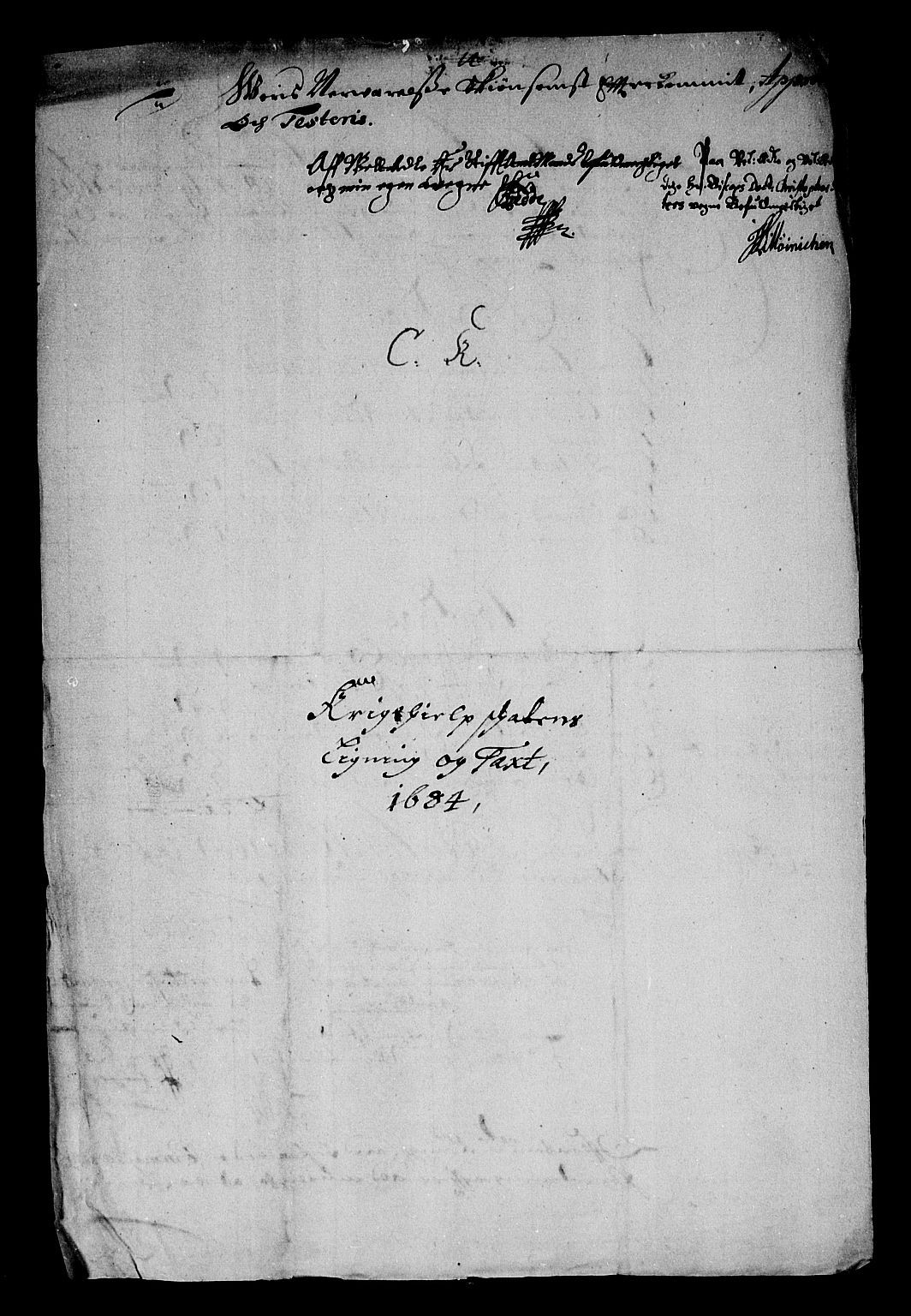 Rentekammeret inntil 1814, Reviderte regnskaper, Stiftamtstueregnskaper, Trondheim stiftamt og Nordland amt, RA/EA-6044/R/Rg/L0074: Trondheim stiftamt og Nordland amt, 1683