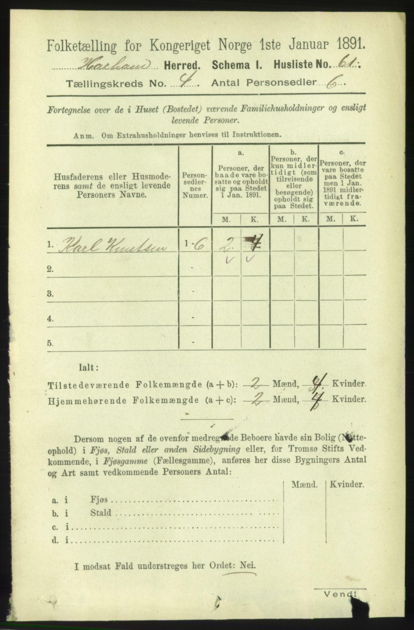 RA, Folketelling 1891 for 1534 Haram herred, 1891, s. 1818