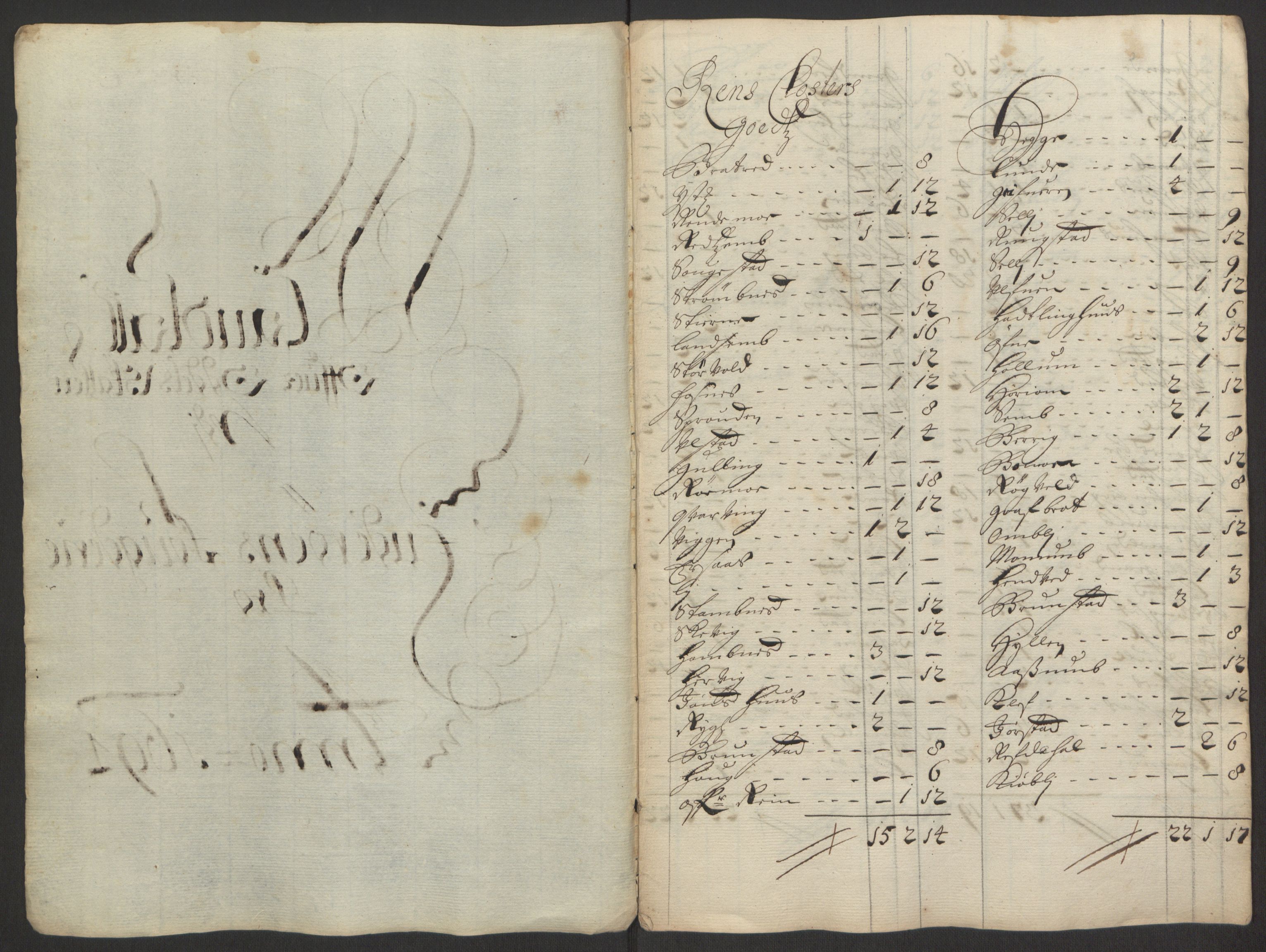 Rentekammeret inntil 1814, Reviderte regnskaper, Fogderegnskap, RA/EA-4092/R63/L4308: Fogderegnskap Inderøy, 1692-1694, s. 539