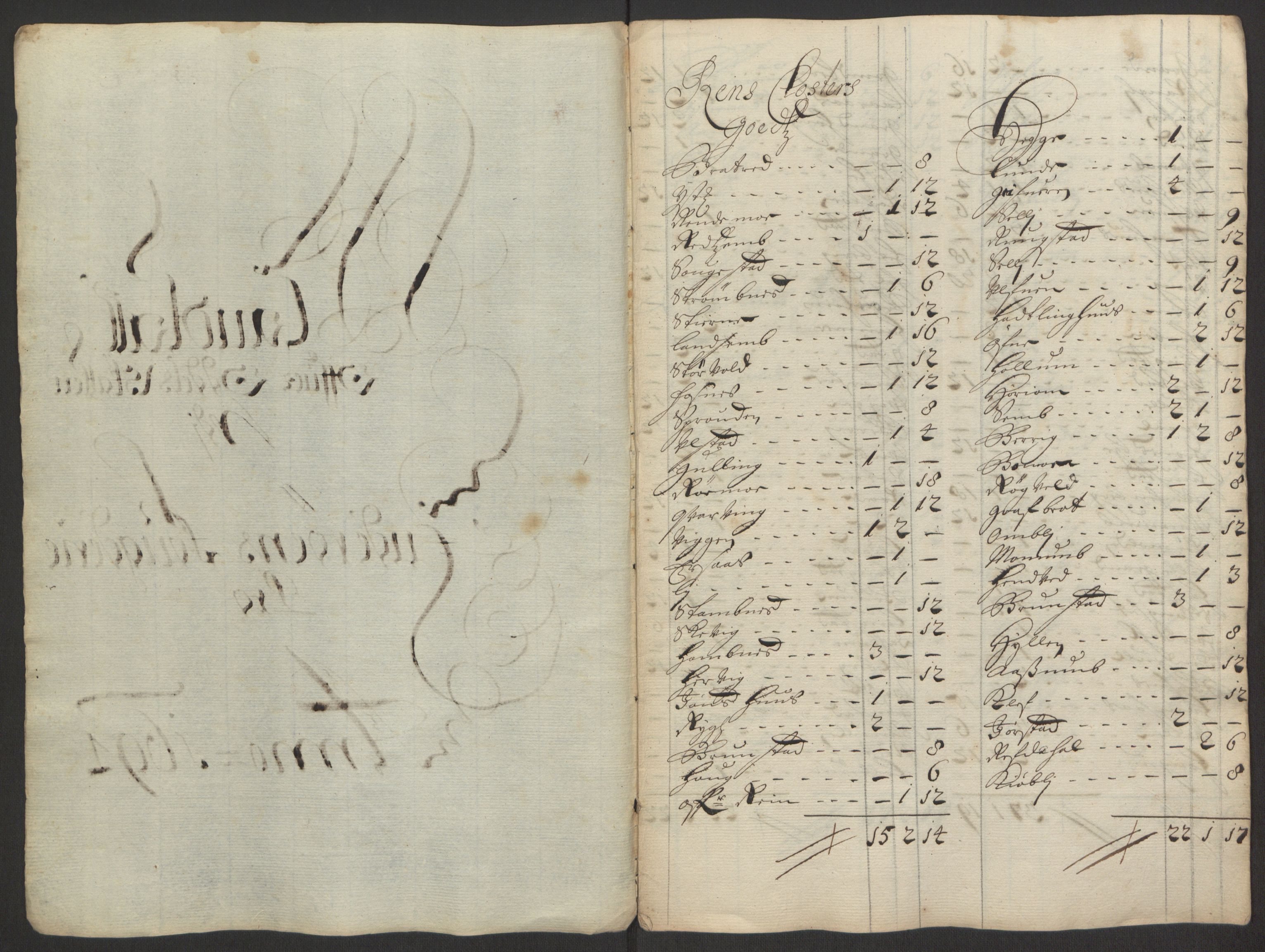 Rentekammeret inntil 1814, Reviderte regnskaper, Fogderegnskap, AV/RA-EA-4092/R63/L4308: Fogderegnskap Inderøy, 1692-1694, s. 539