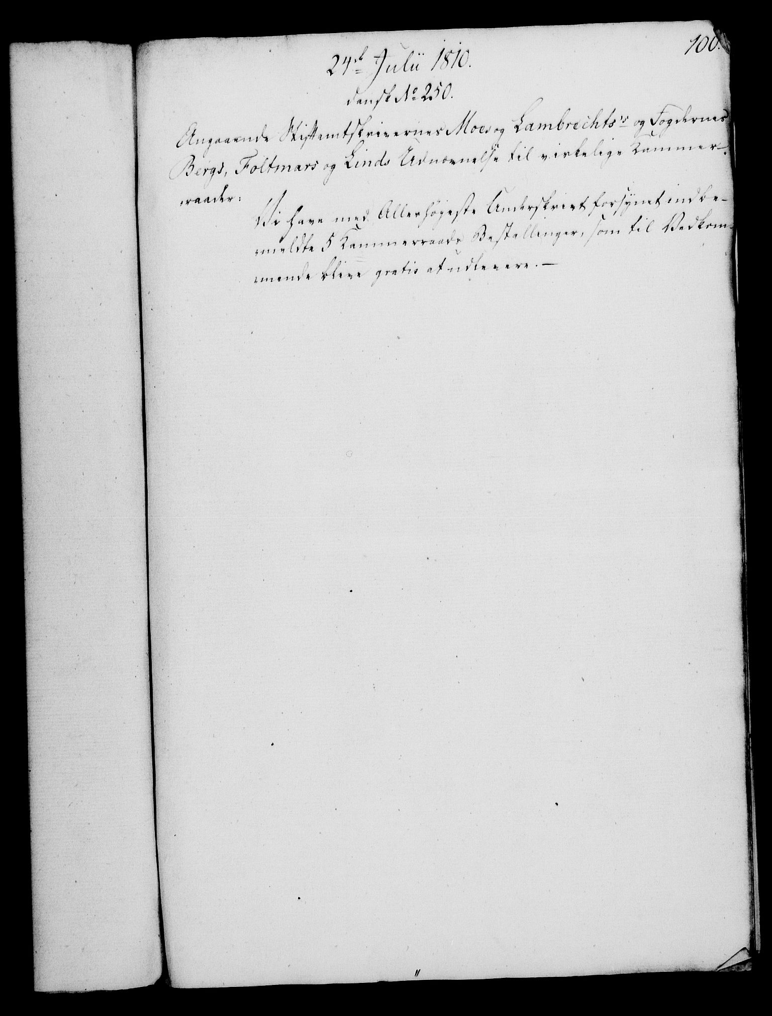 Rentekammeret, Kammerkanselliet, RA/EA-3111/G/Gf/Gfa/L0092: Norsk relasjons- og resolusjonsprotokoll (merket RK 52.92), 1810, s. 382
