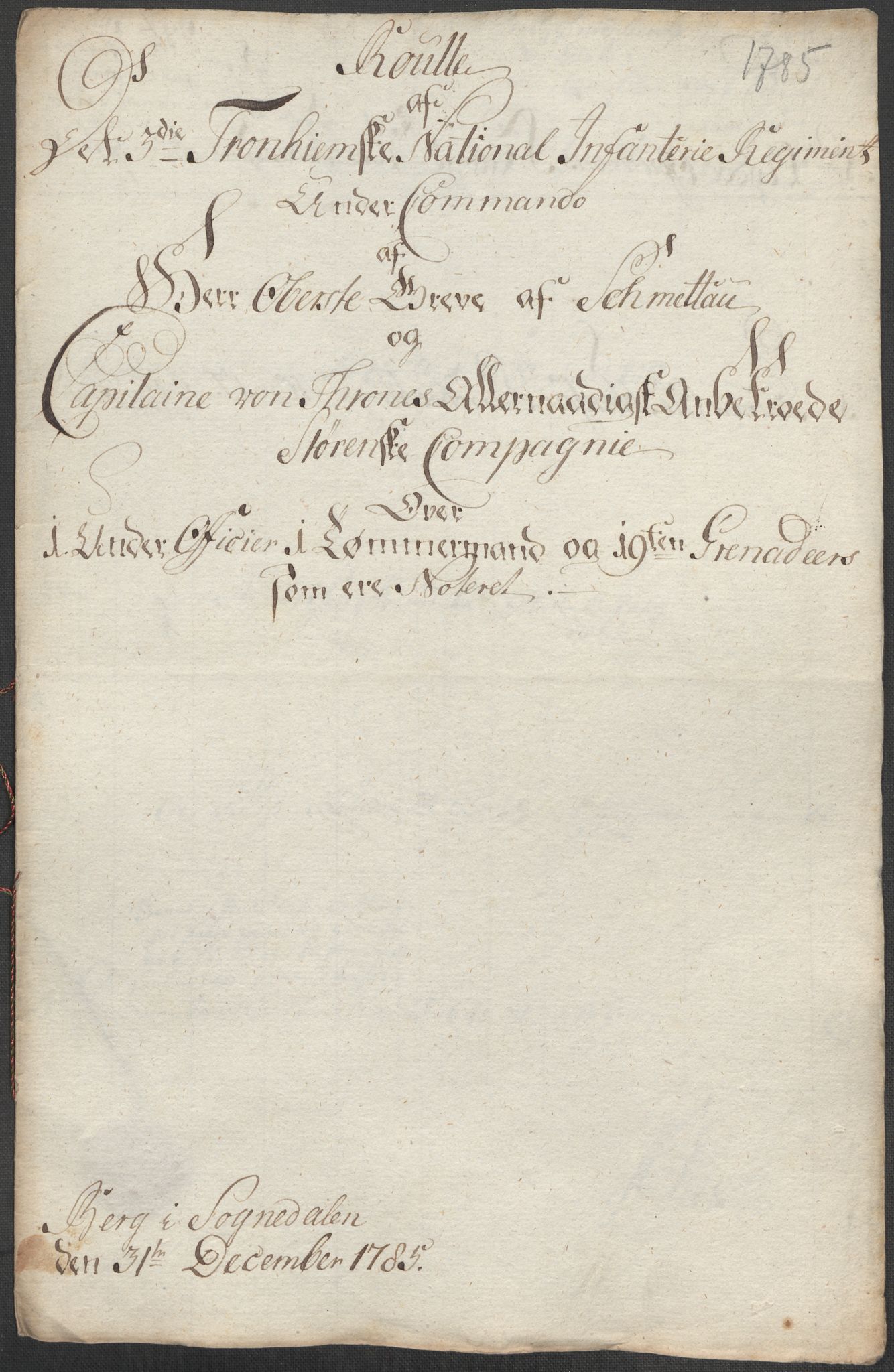 Generalitets- og kommissariatskollegiet, Det kongelige norske kommissariatskollegium, RA/EA-5420/E/Eh/L0001b: Diverse, 1659-1807, s. 114