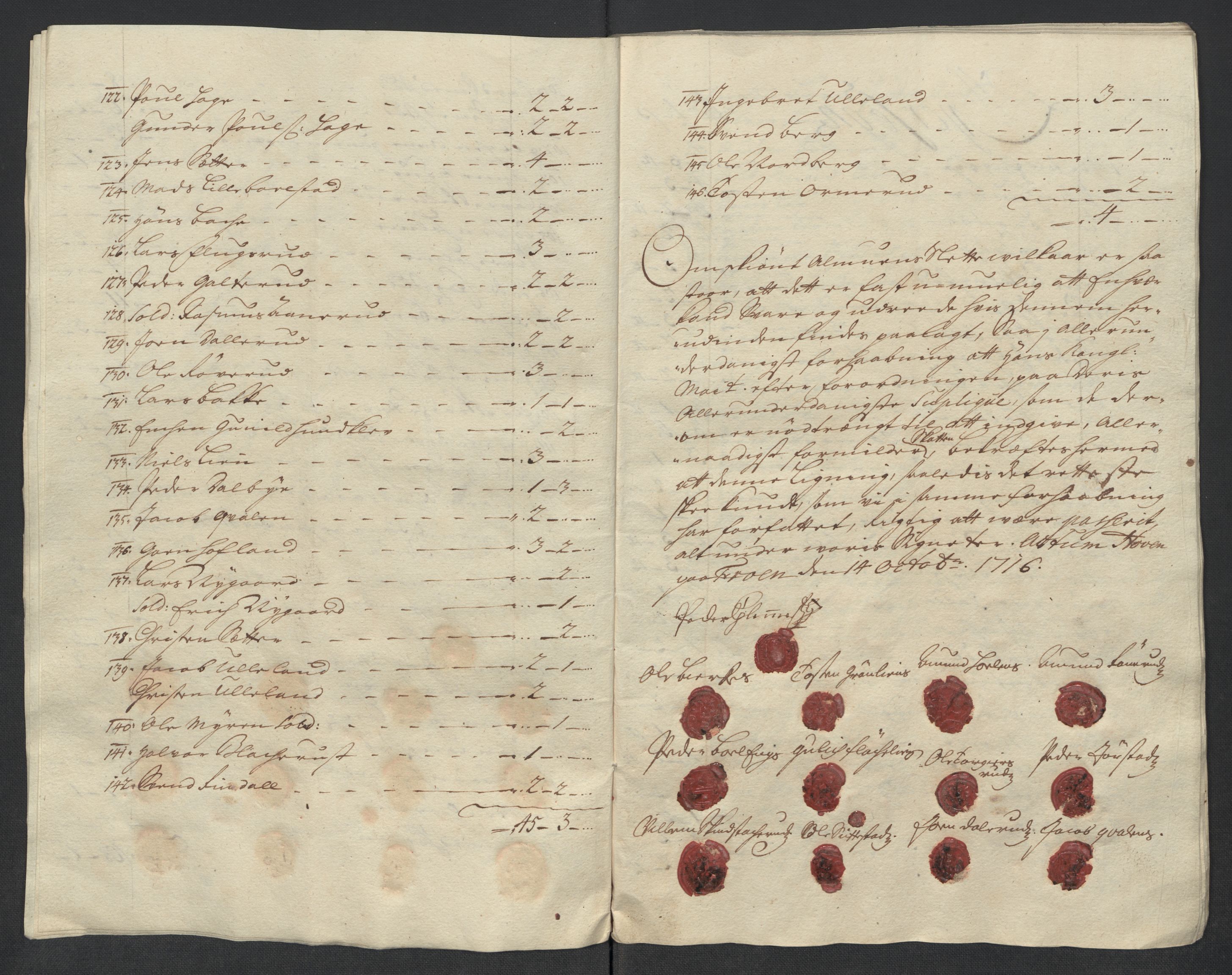 Rentekammeret inntil 1814, Reviderte regnskaper, Fogderegnskap, RA/EA-4092/R17/L1186: Fogderegnskap Gudbrandsdal, 1716, s. 48