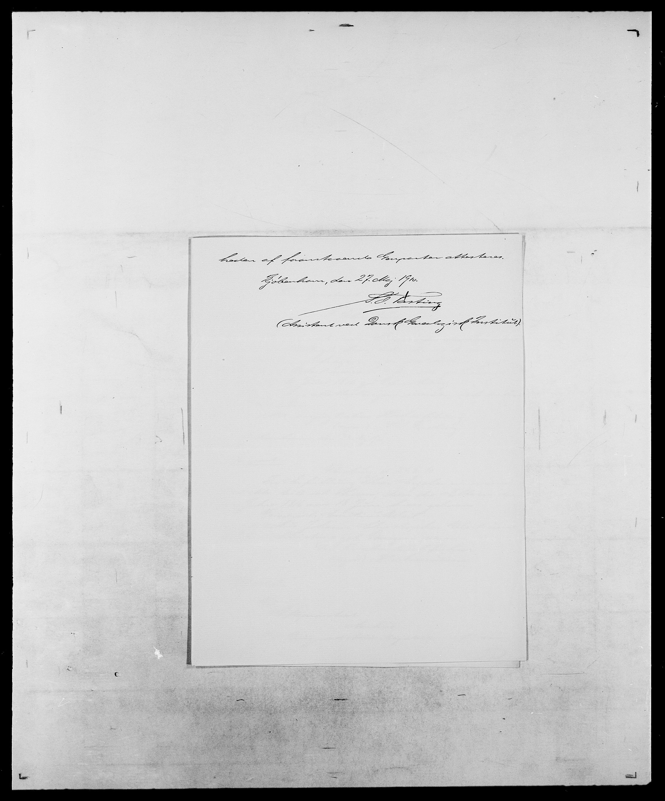 Delgobe, Charles Antoine - samling, AV/SAO-PAO-0038/D/Da/L0036: Skaanør - Staverskov, s. 631
