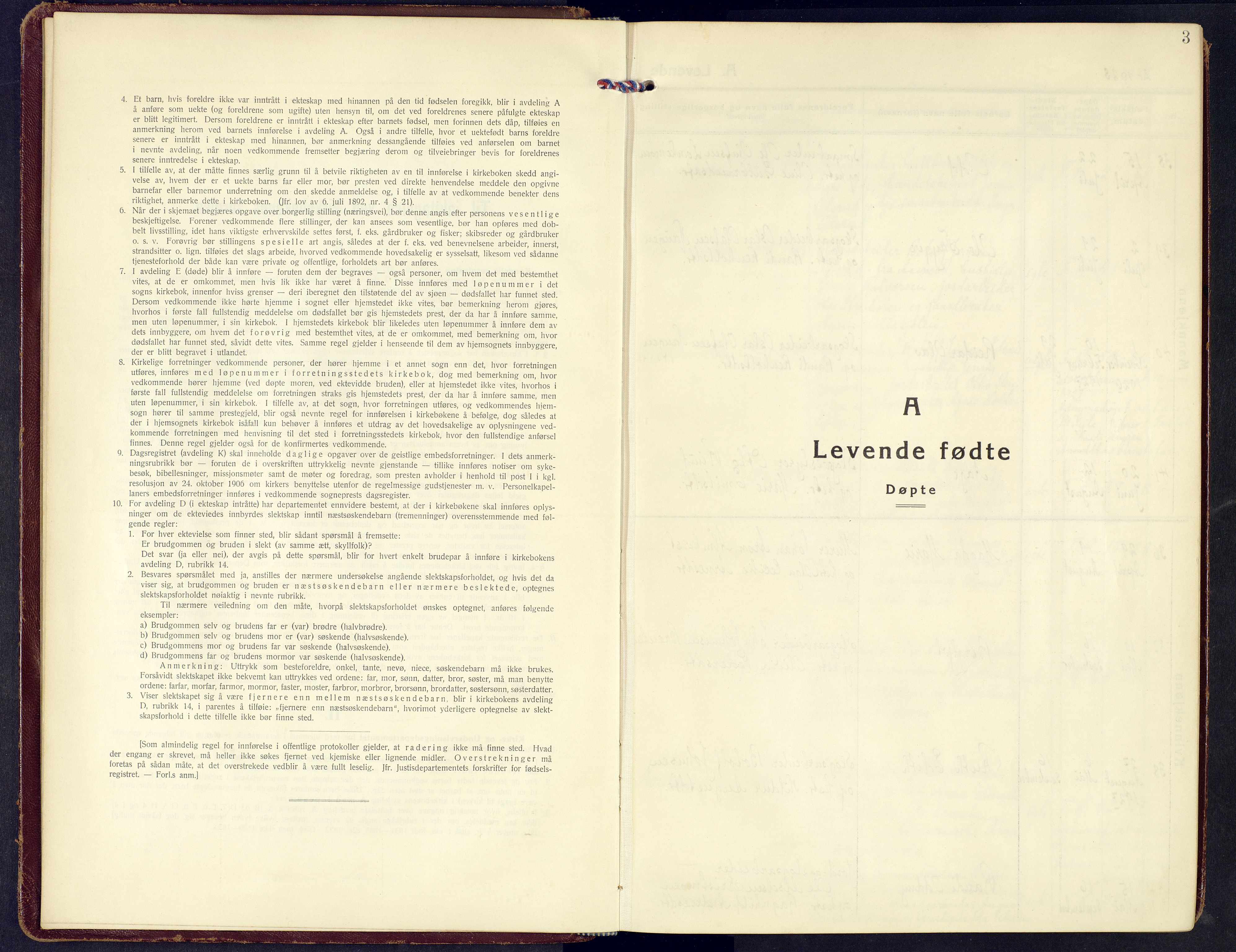 Våler prestekontor, Hedmark, AV/SAH-PREST-040/H/Ha/Haa/L0010: Ministerialbok nr. 10, 1928-1946, s. 3