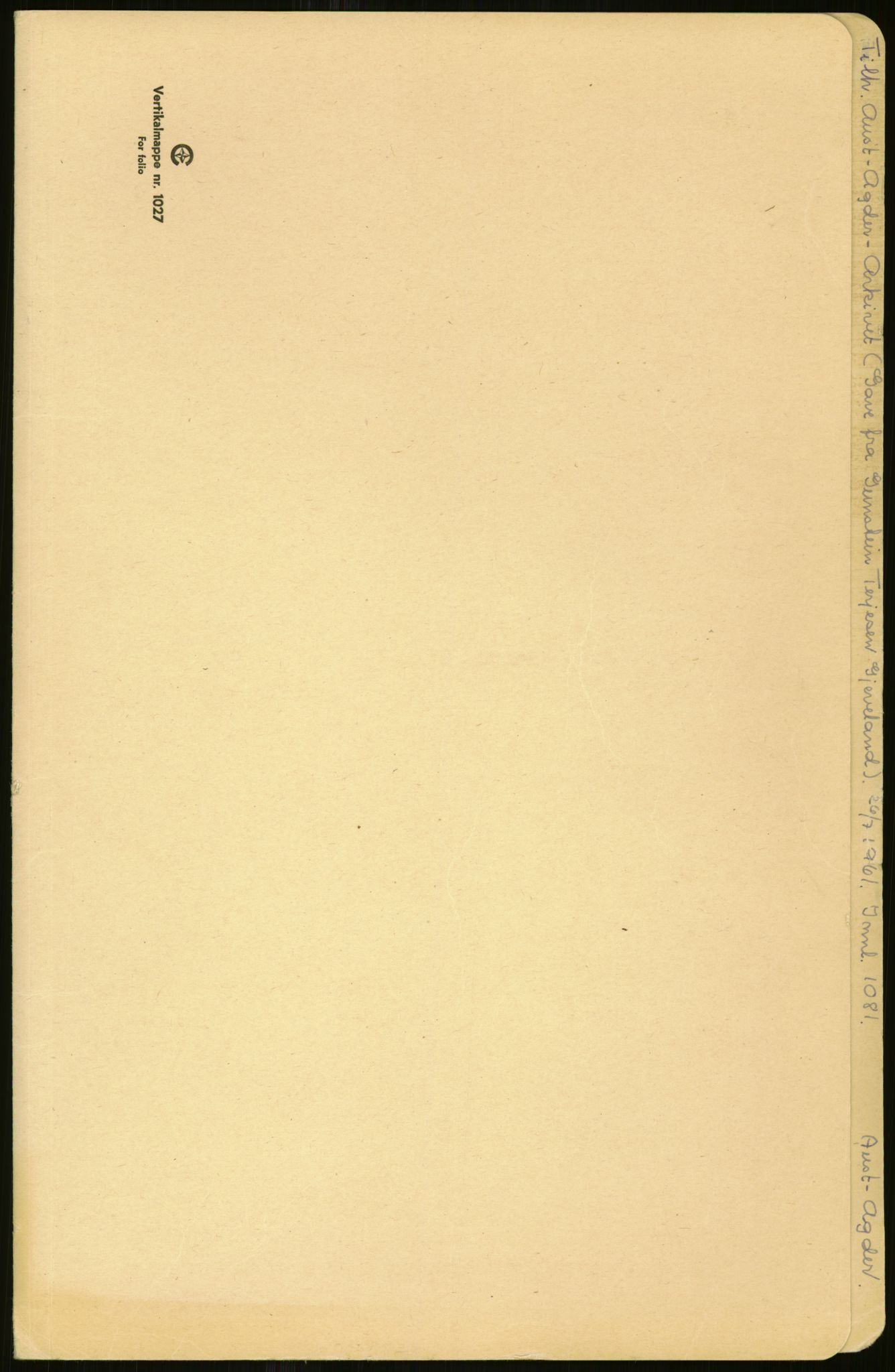 Samlinger til kildeutgivelse, Amerikabrevene, AV/RA-EA-4057/F/L0026: Innlån fra Aust-Agder: Aust-Agder-Arkivet - Erickson, 1838-1914, s. 351