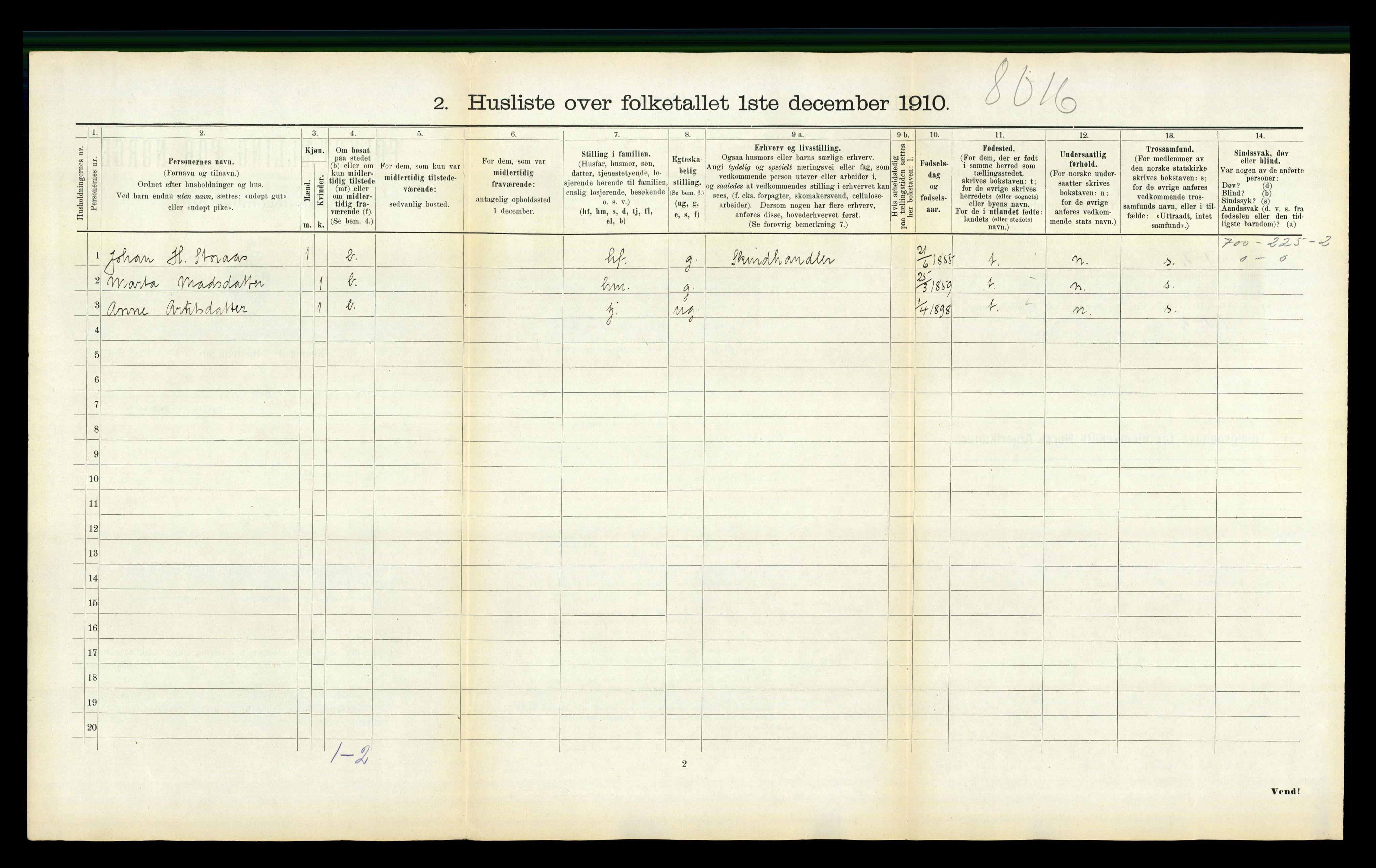 RA, Folketelling 1910 for 1723 Mosvik herred, 1910, s. 247