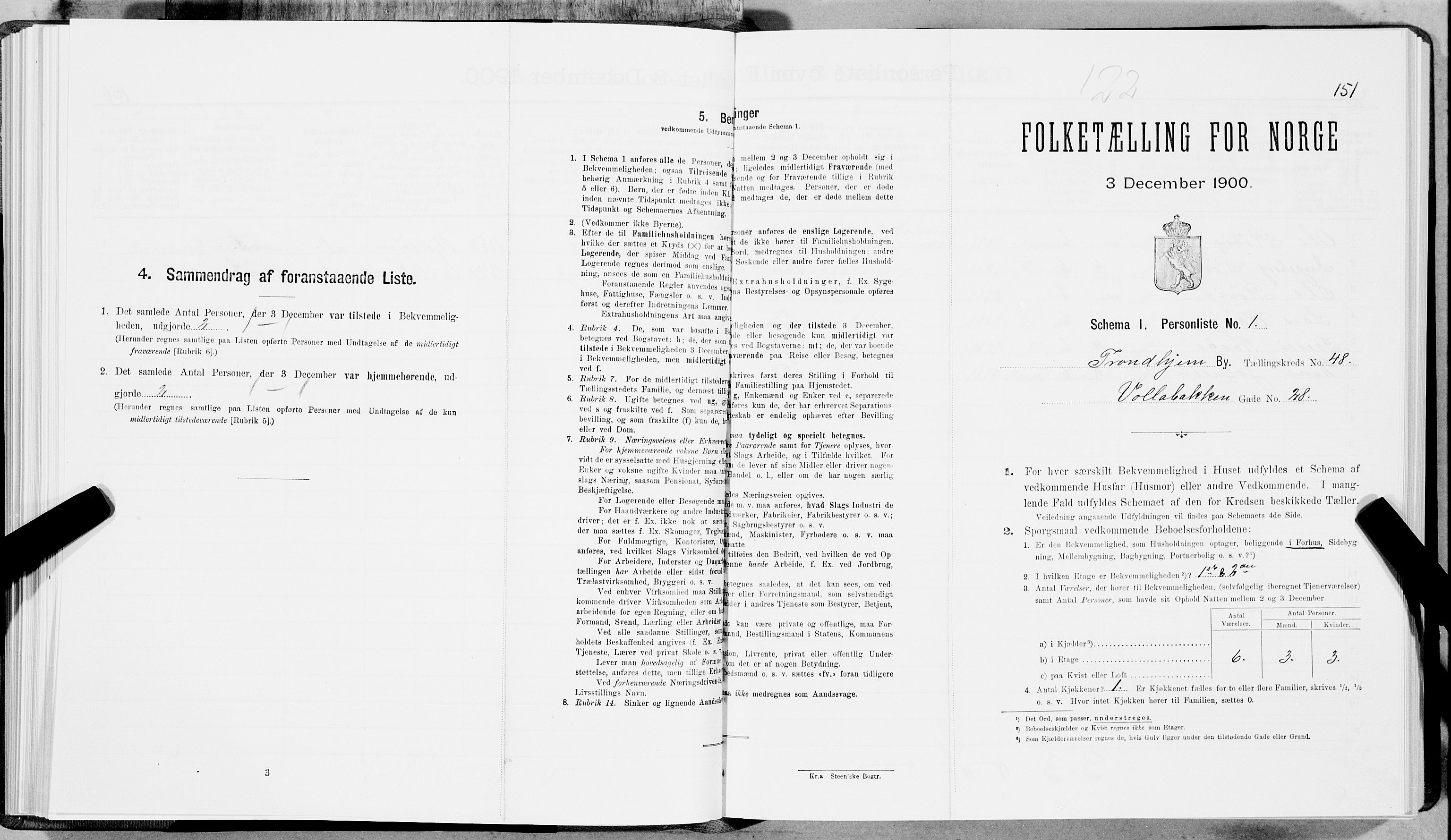 SAT, Folketelling 1900 for 1601 Trondheim kjøpstad, 1900, s. 7992