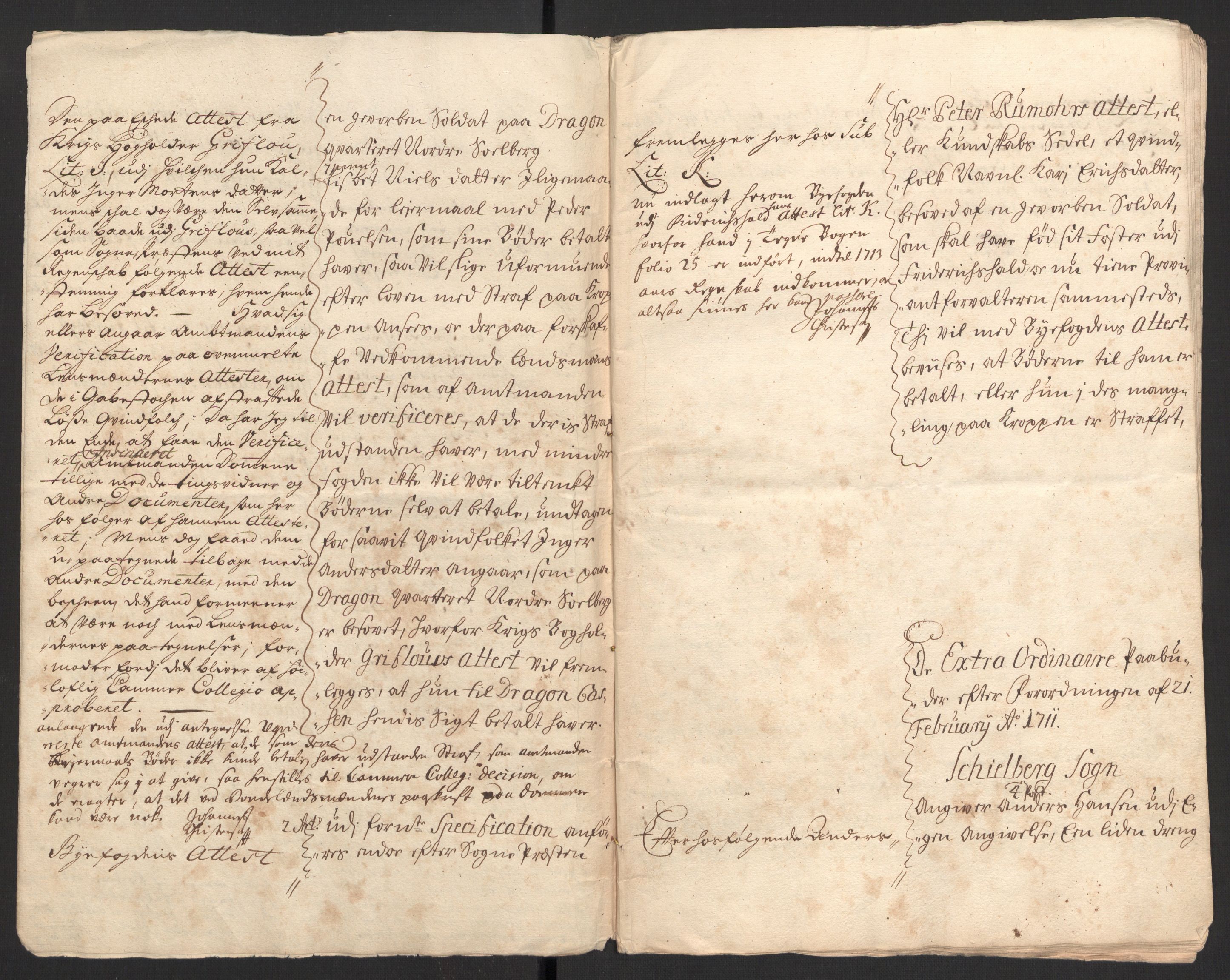 Rentekammeret inntil 1814, Reviderte regnskaper, Fogderegnskap, RA/EA-4092/R01/L0020: Fogderegnskap Idd og Marker, 1711, s. 167