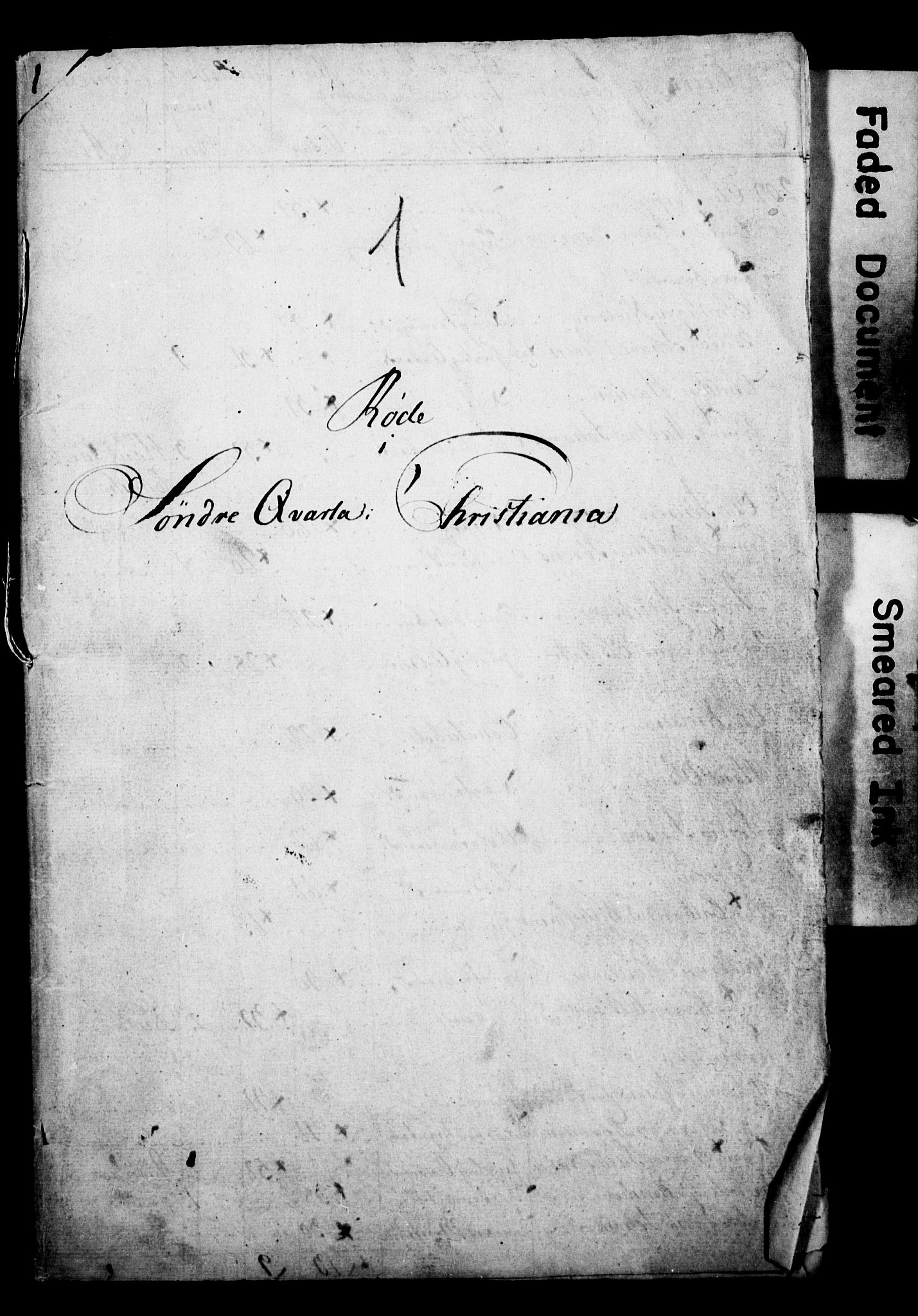 SAO, Folketelling 1815 for 0301 Kristiania kjøpstad, 1815, s. 2